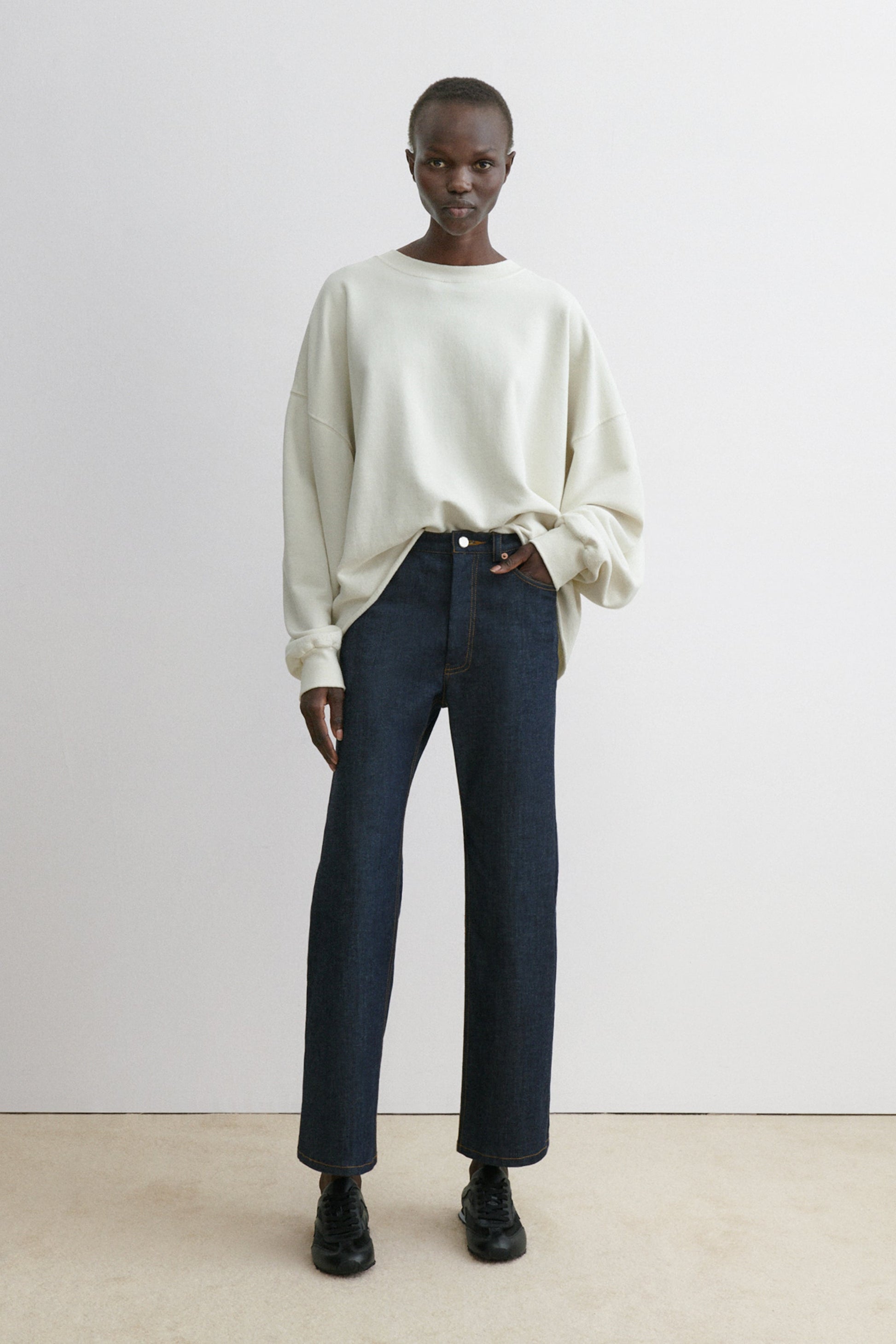 Rachel Comey | Fonder Sweatshirt Dirty White