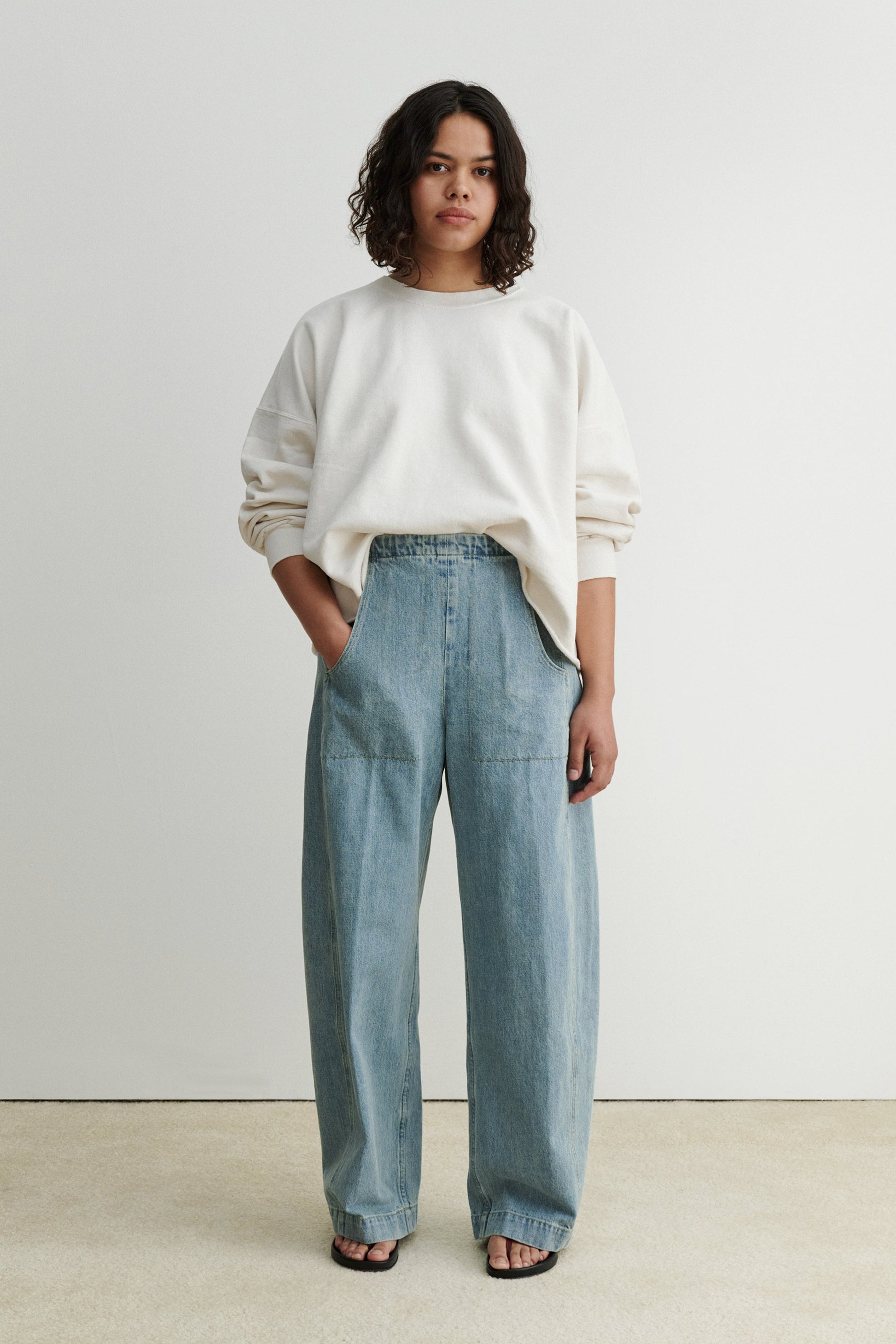 Rachel Comey | Fonder Sweatshirt Dirty White