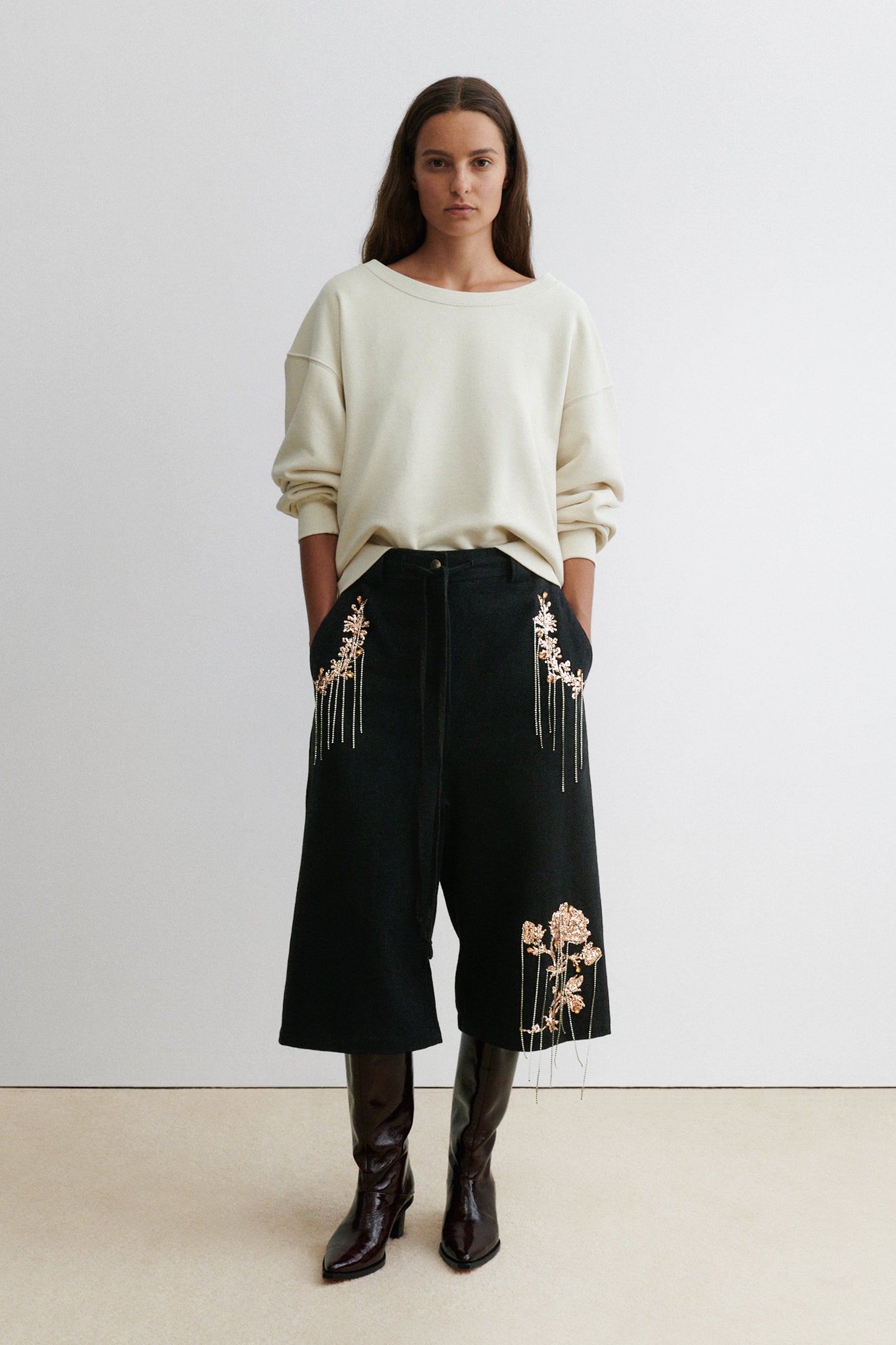 Rachel Comey | Dip Sweatshirt Dirty White