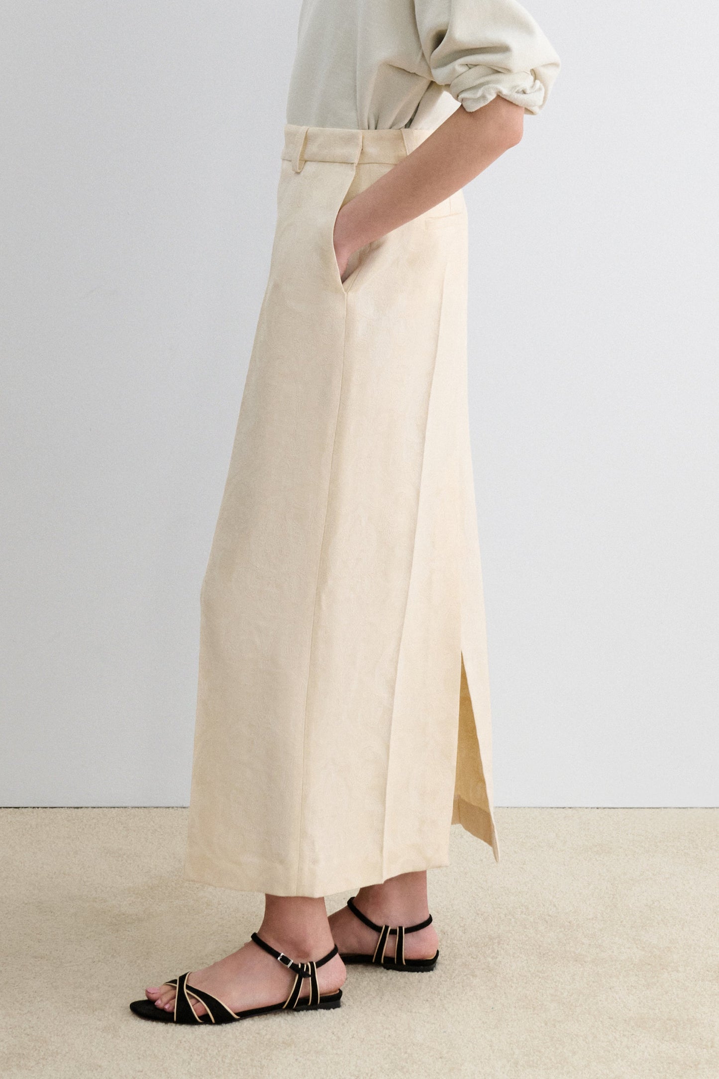 Rachel Comey | Cosa Skirt Cream