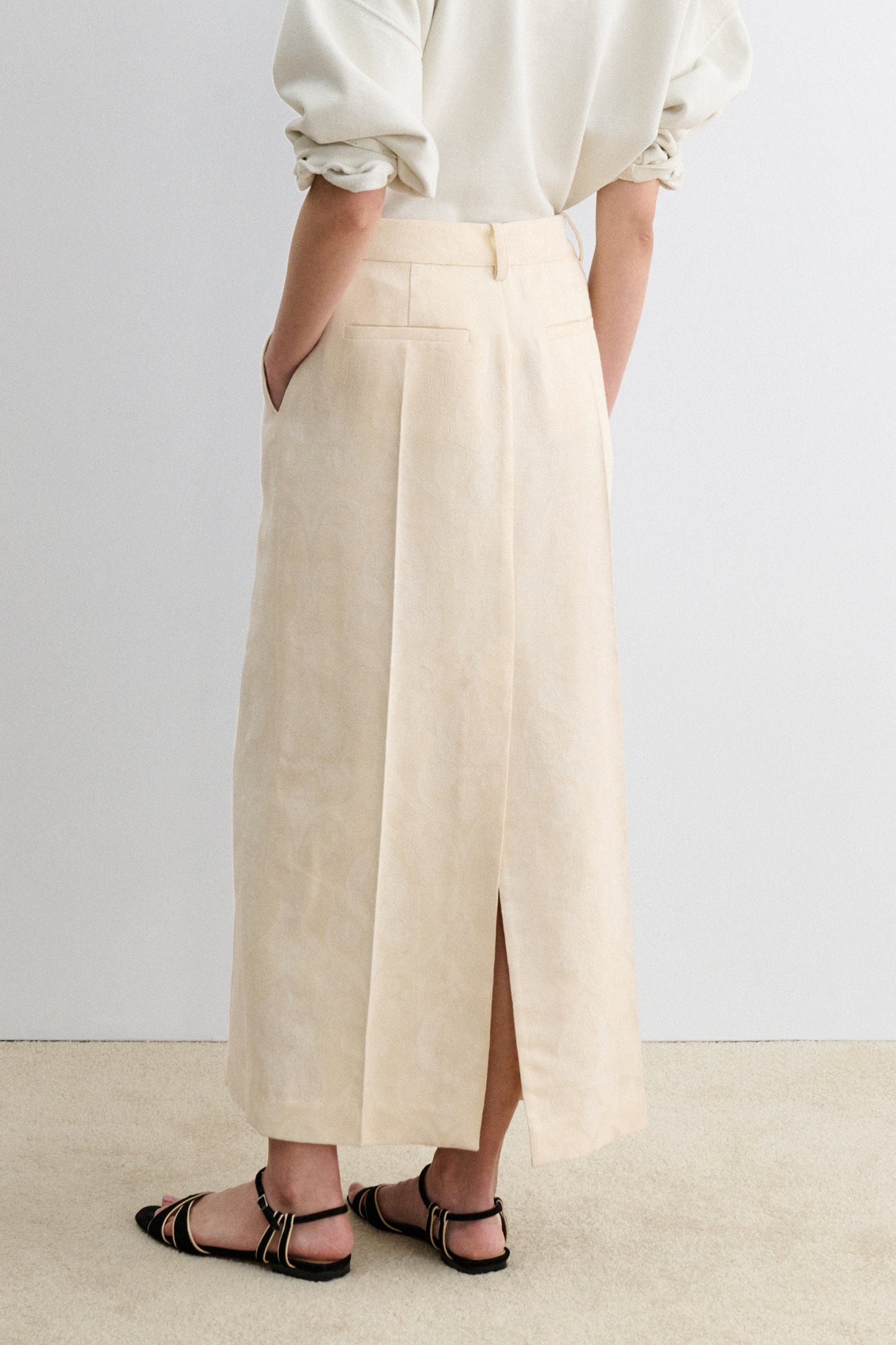 Rachel Comey | Cosa Skirt Cream