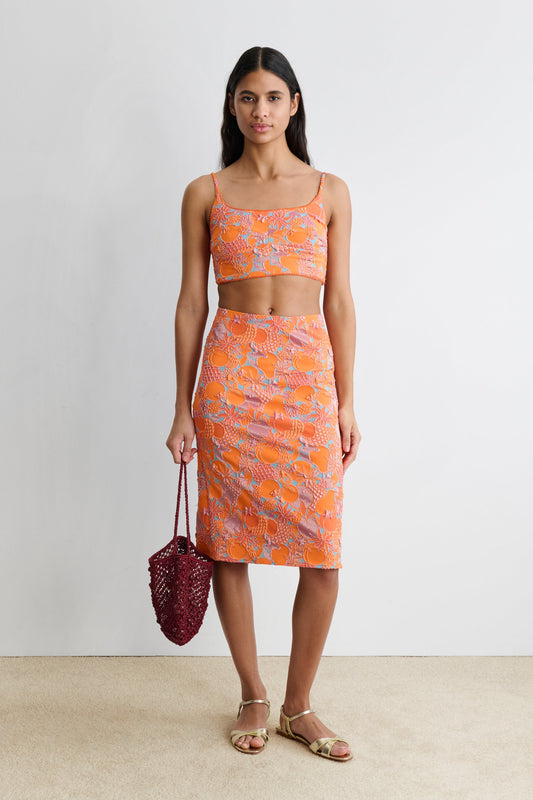 Rachel Comey | Baldera Skirt Orange