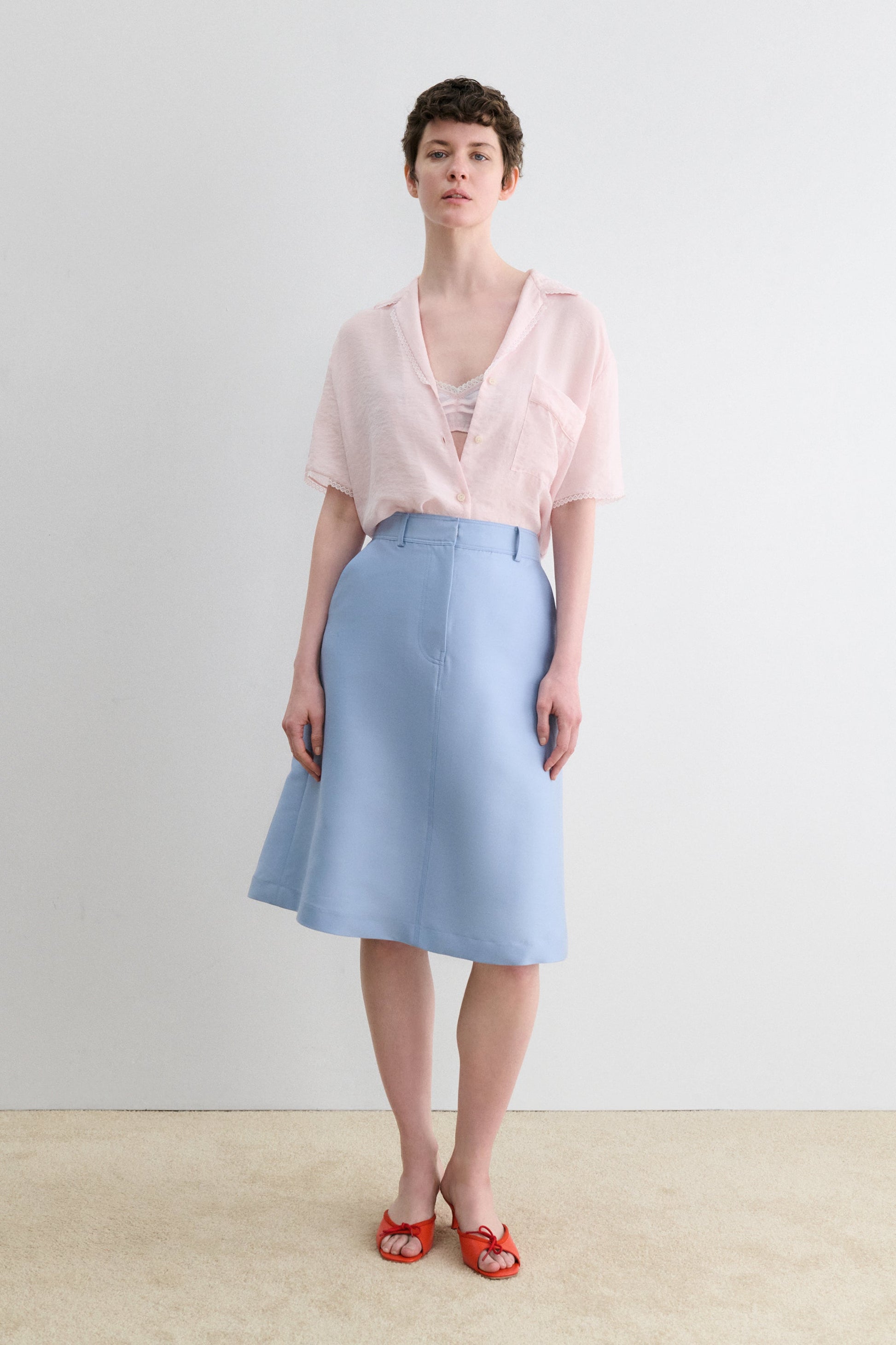 Rachel Comey | Osa Skirt Sky Blue