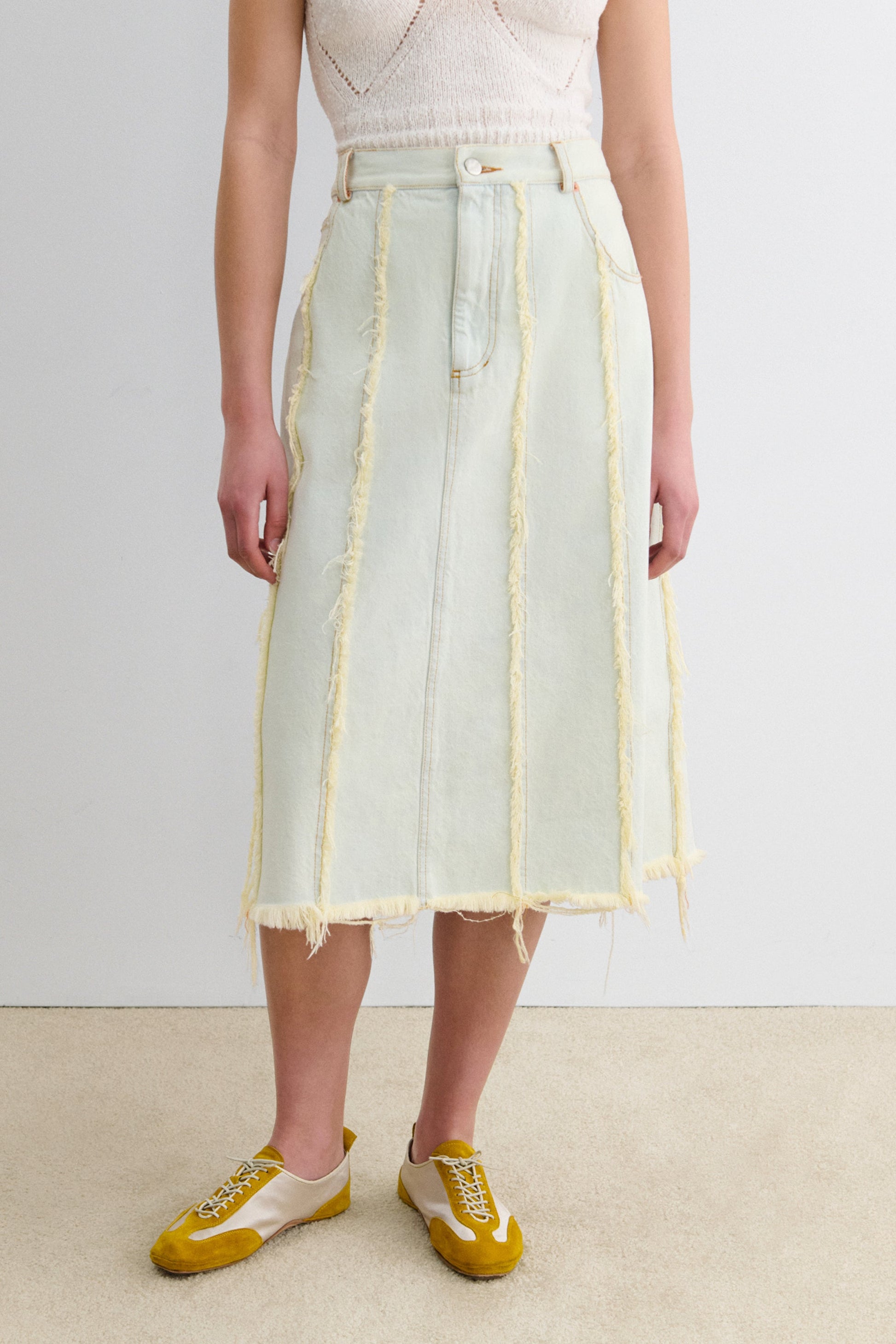 Rachel Comey | Etch Skirt Bleached
