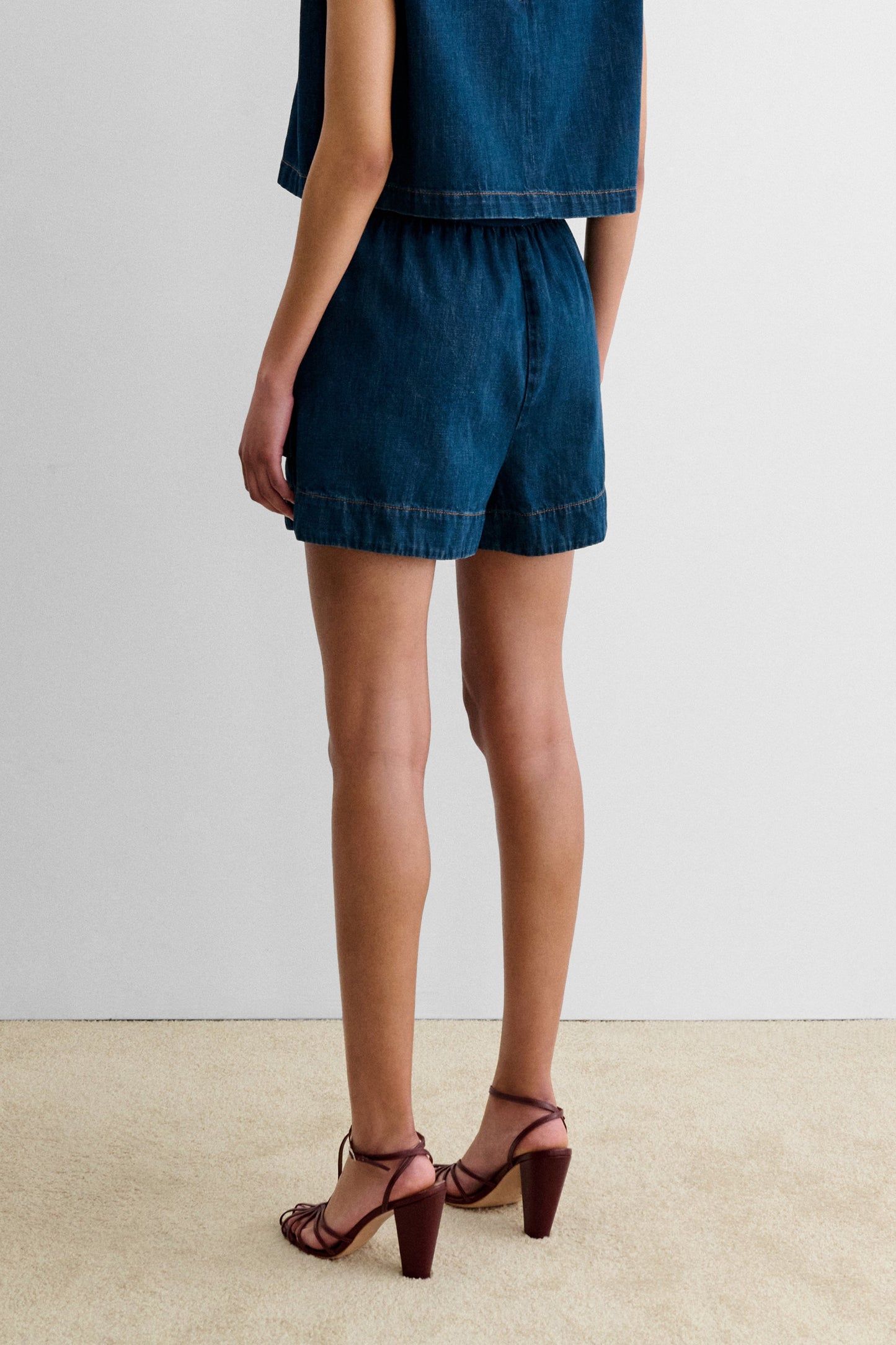 Rachel Comey | Jalen Short Muddy Indigo