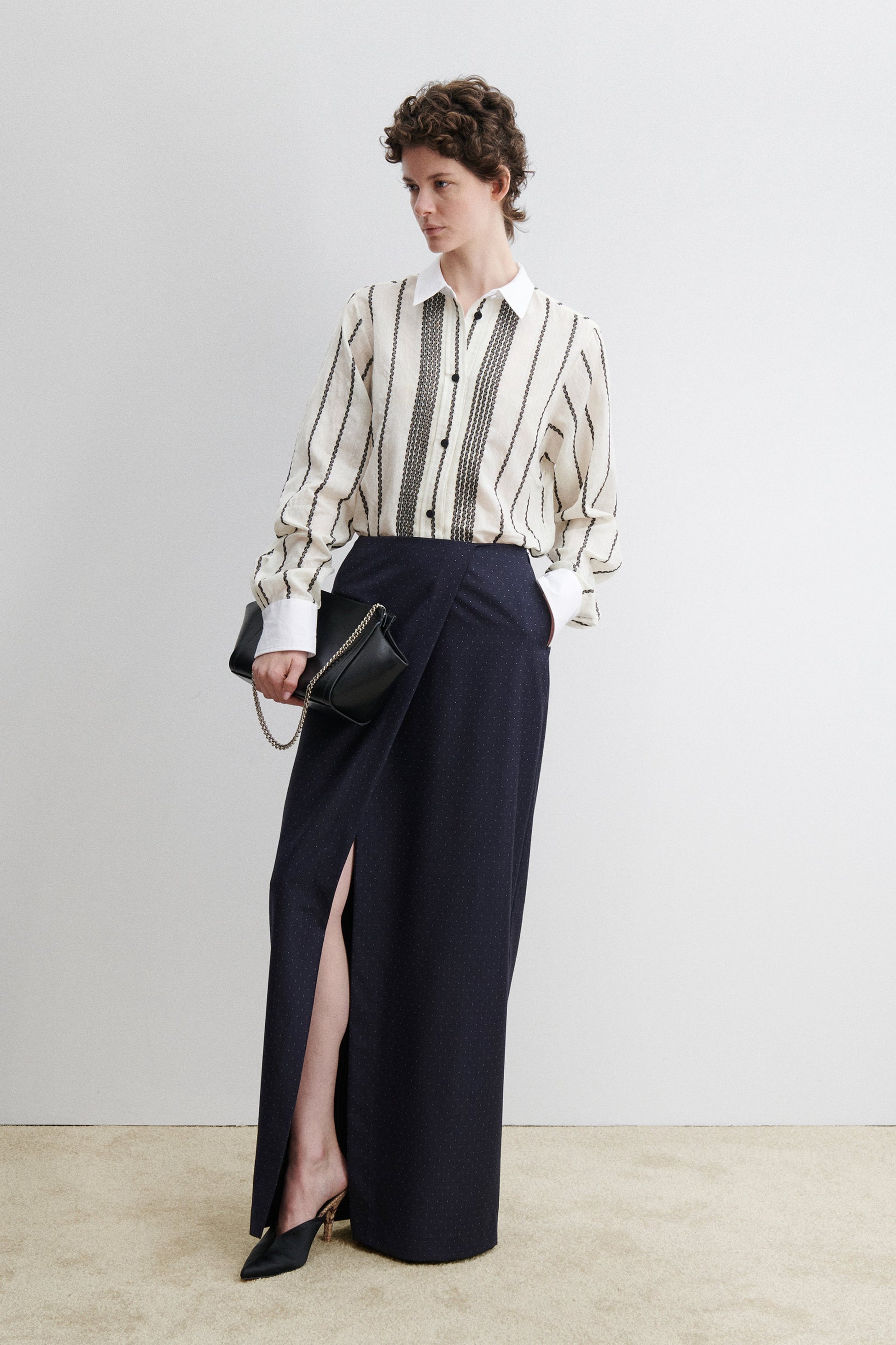 Rachel Comey | Lawerance Skirt Navy