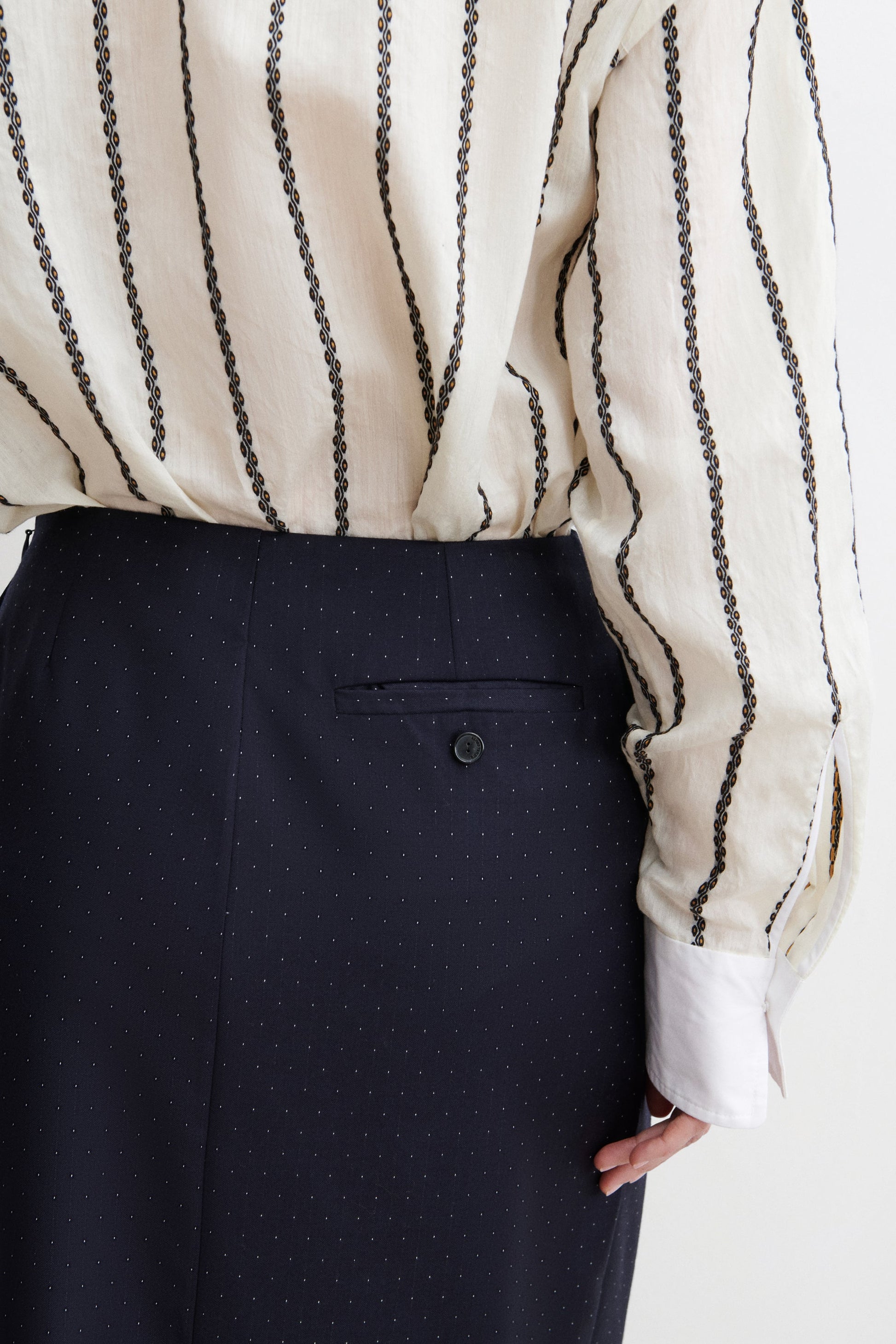 Rachel Comey | Lawerance Skirt Navy