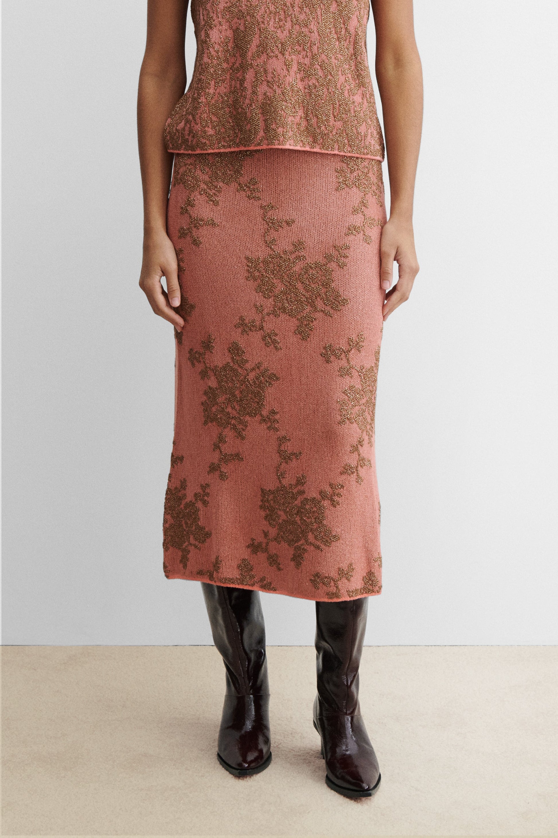 Rachel Comey | Broccada Skirt Dove-Green