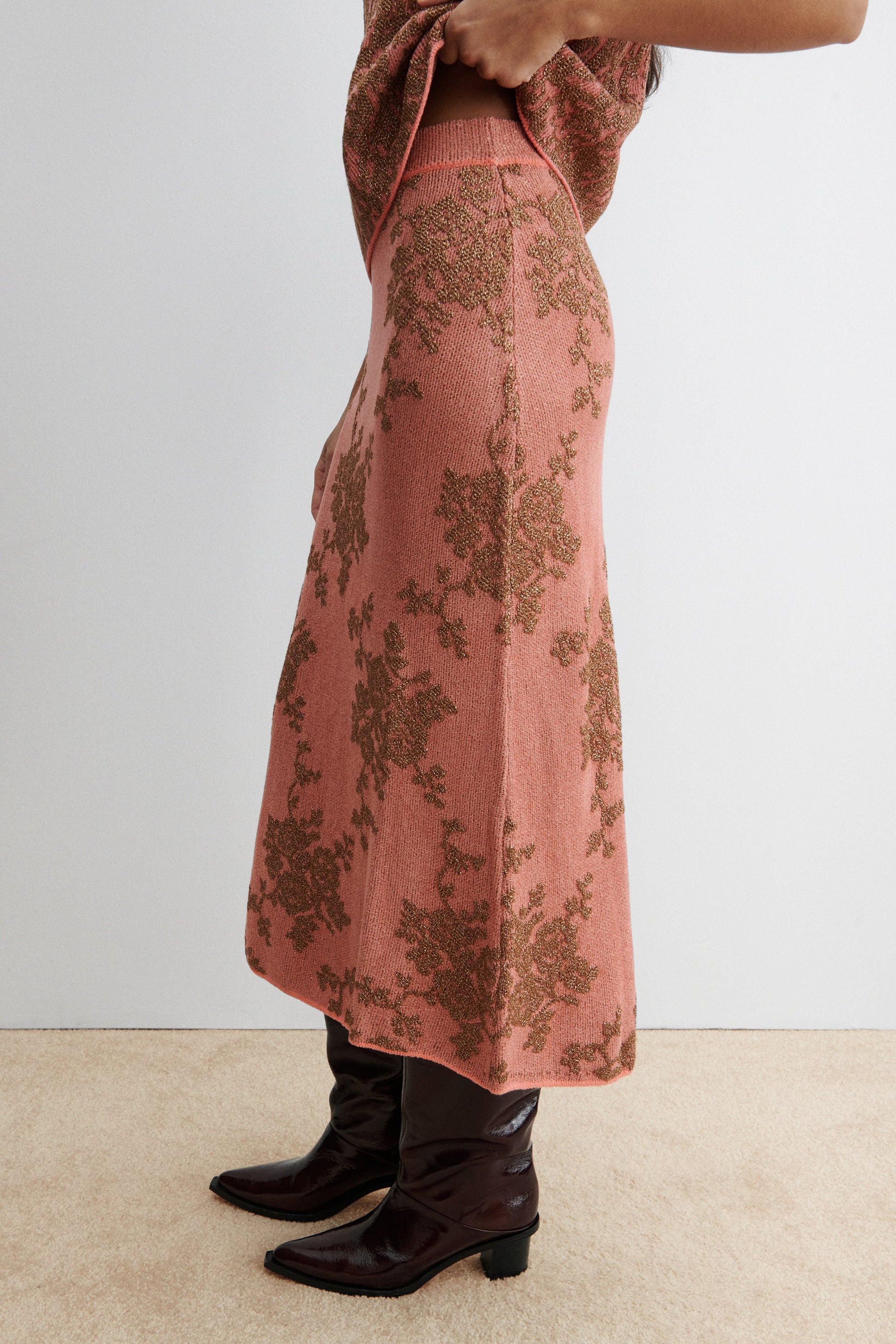 Rachel Comey | Broccada Skirt Dove-Green