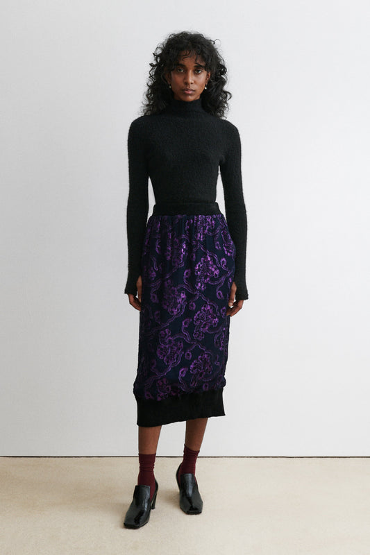 Rachel Comey | Vine Skirt Midnight Purple