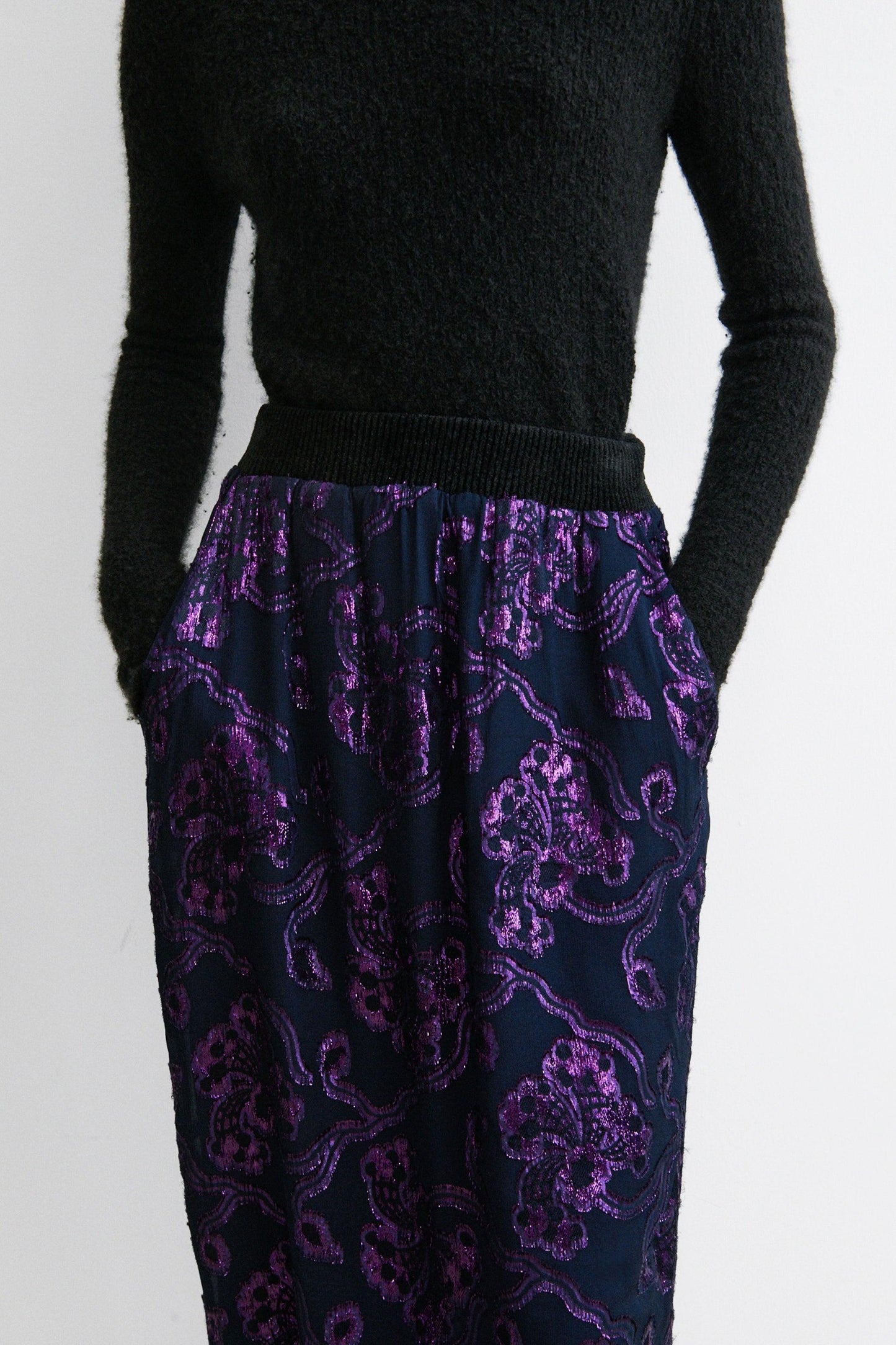 Rachel Comey | Vine Skirt Midnight Purple