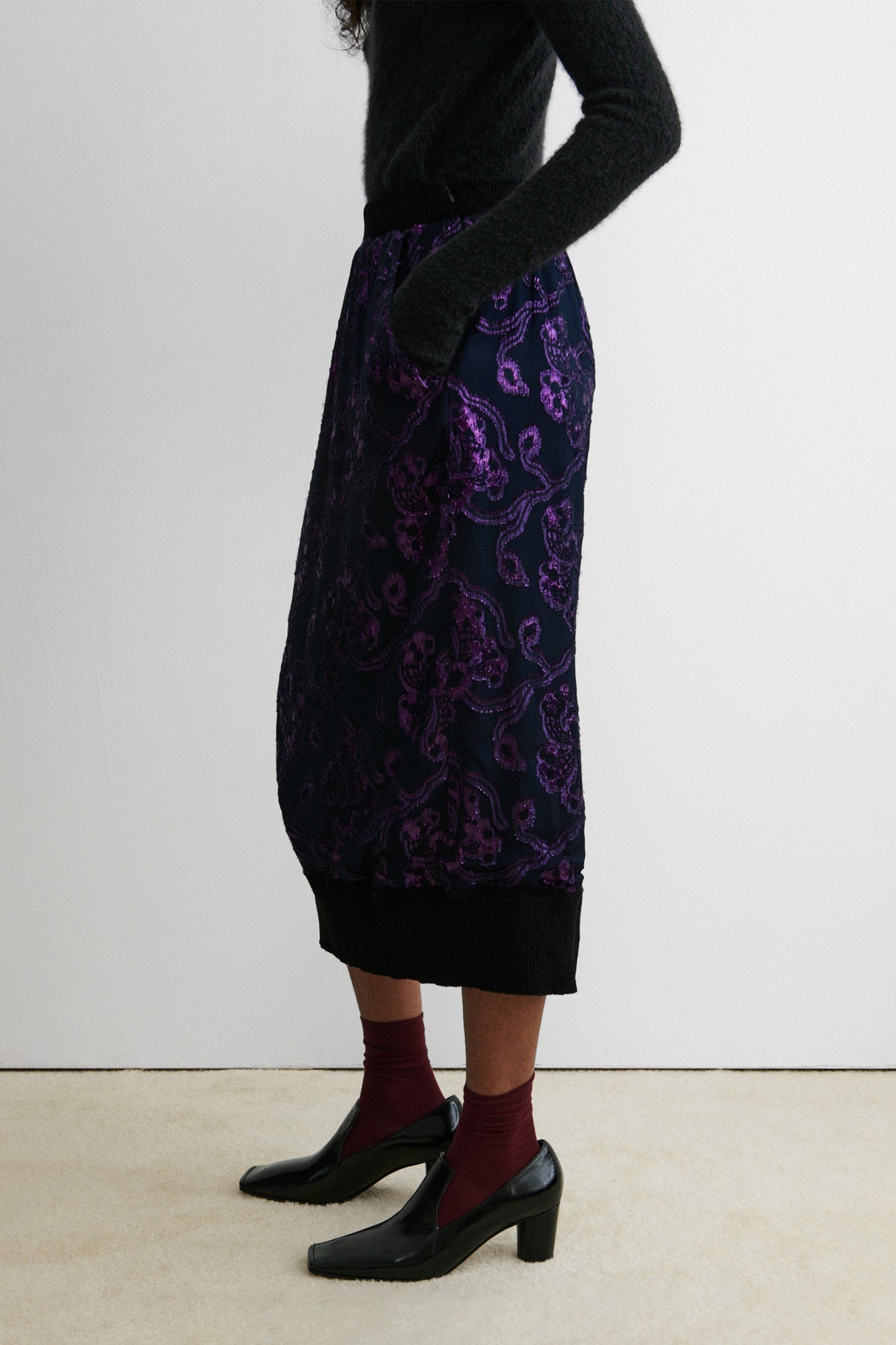 Rachel Comey | Vine Skirt Midnight Purple