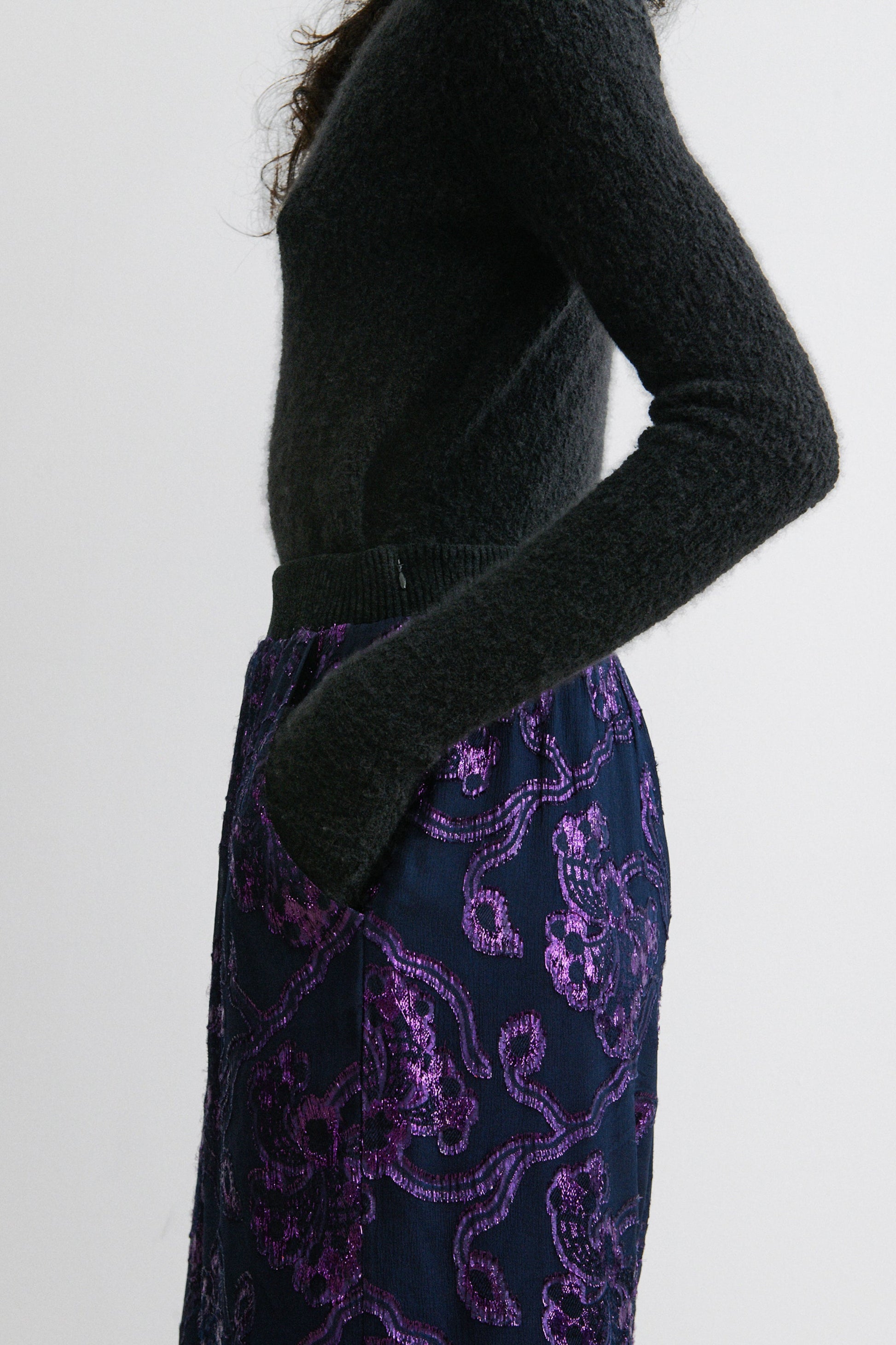 Rachel Comey | Vine Skirt Midnight Purple