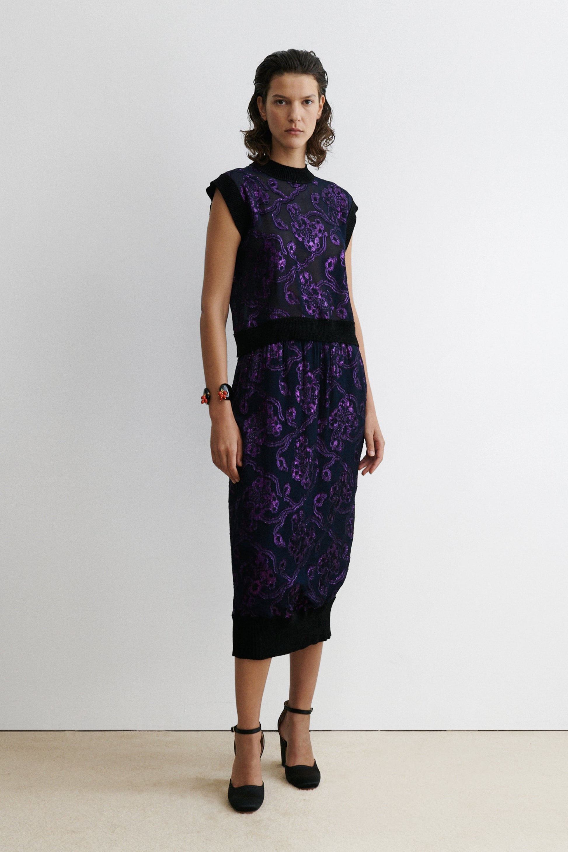 Rachel Comey | Vine Skirt Midnight Purple
