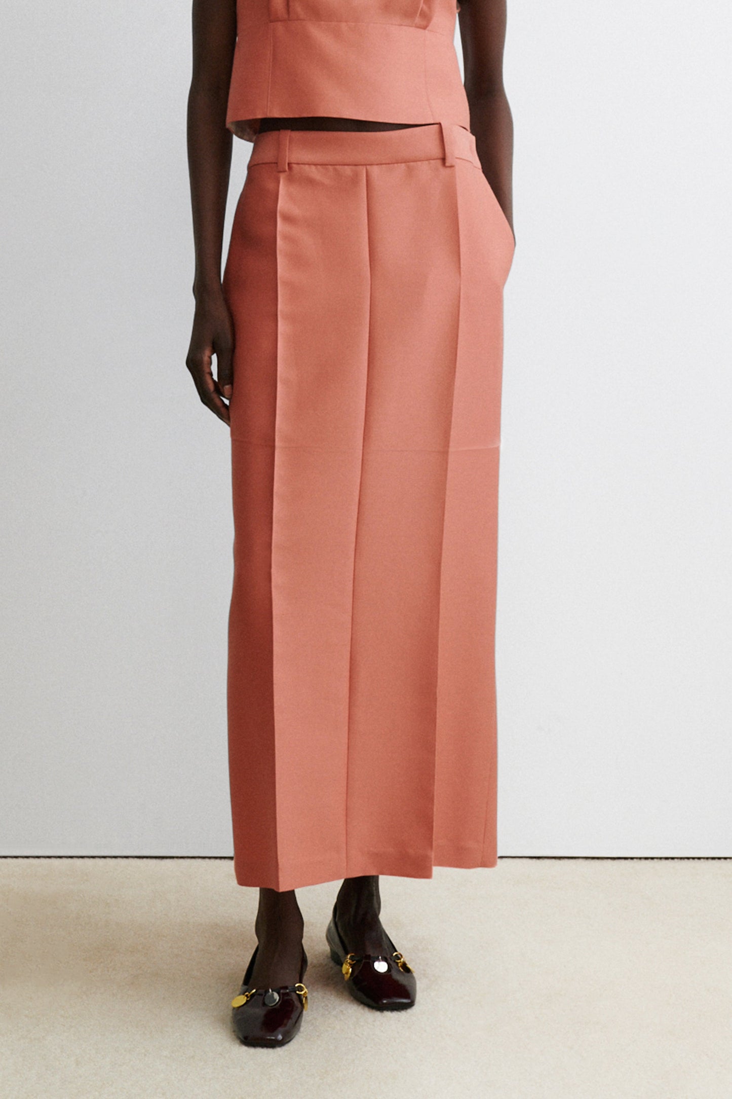 Rachel Comey | Cosa Skirt Dark Blush
