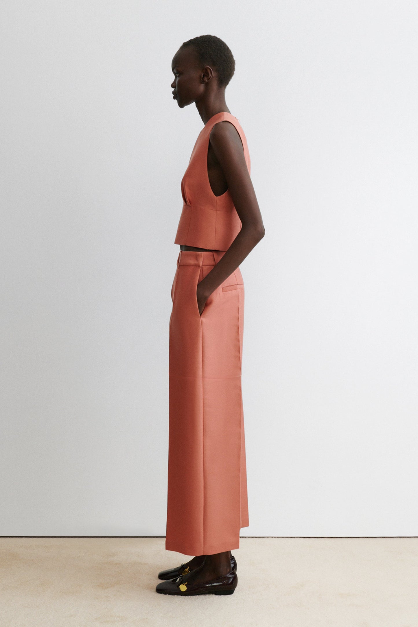 Rachel Comey | Cosa Skirt Dark Blush
