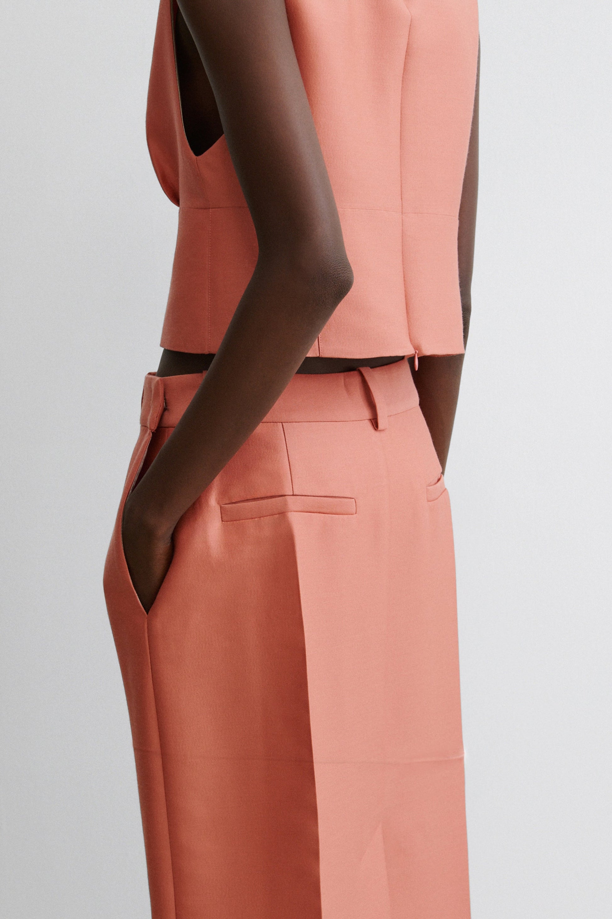 Rachel Comey | Cosa Skirt Dark Blush