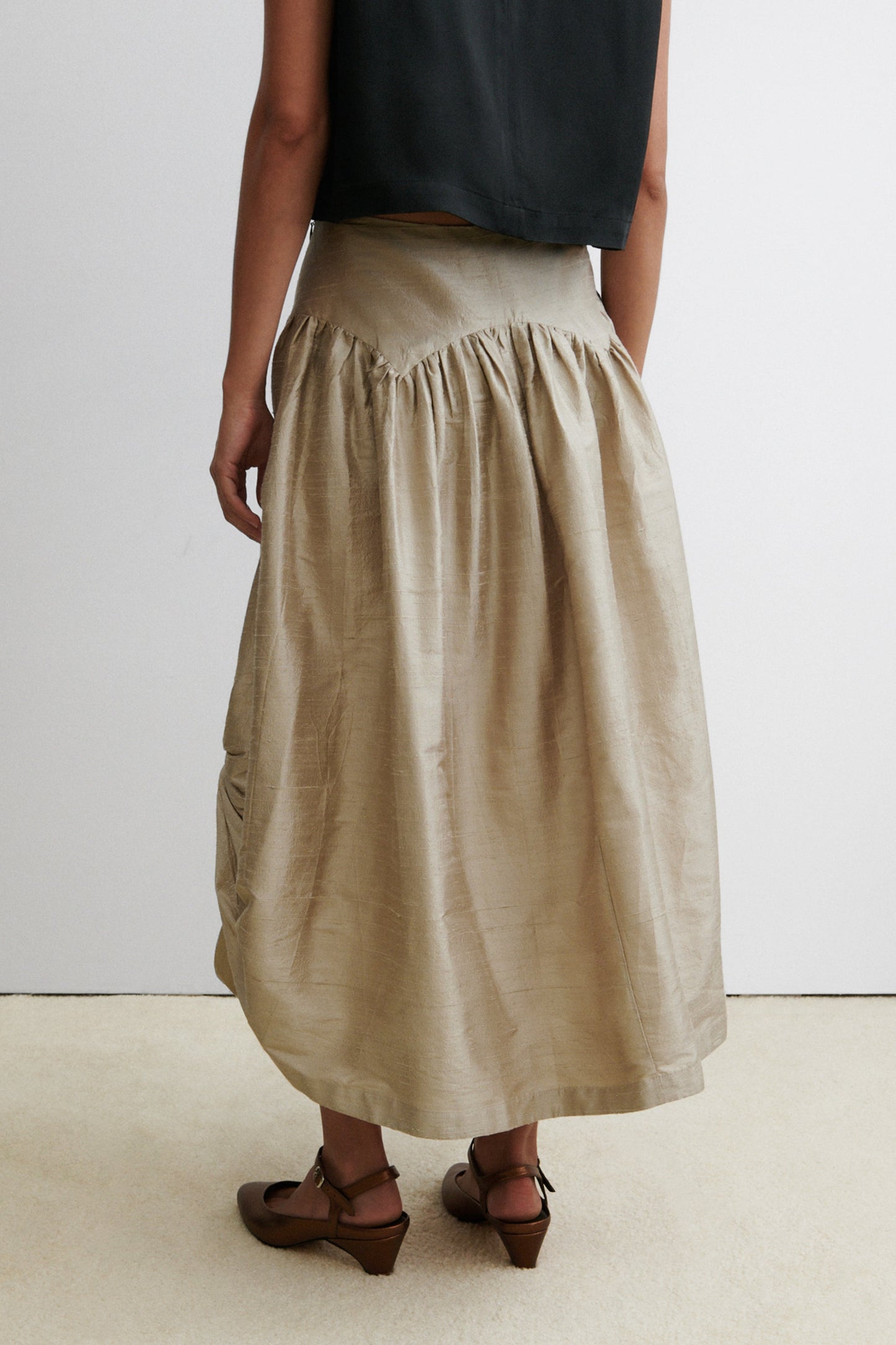 Rachel Comey | Terra Skirt Steel Grey