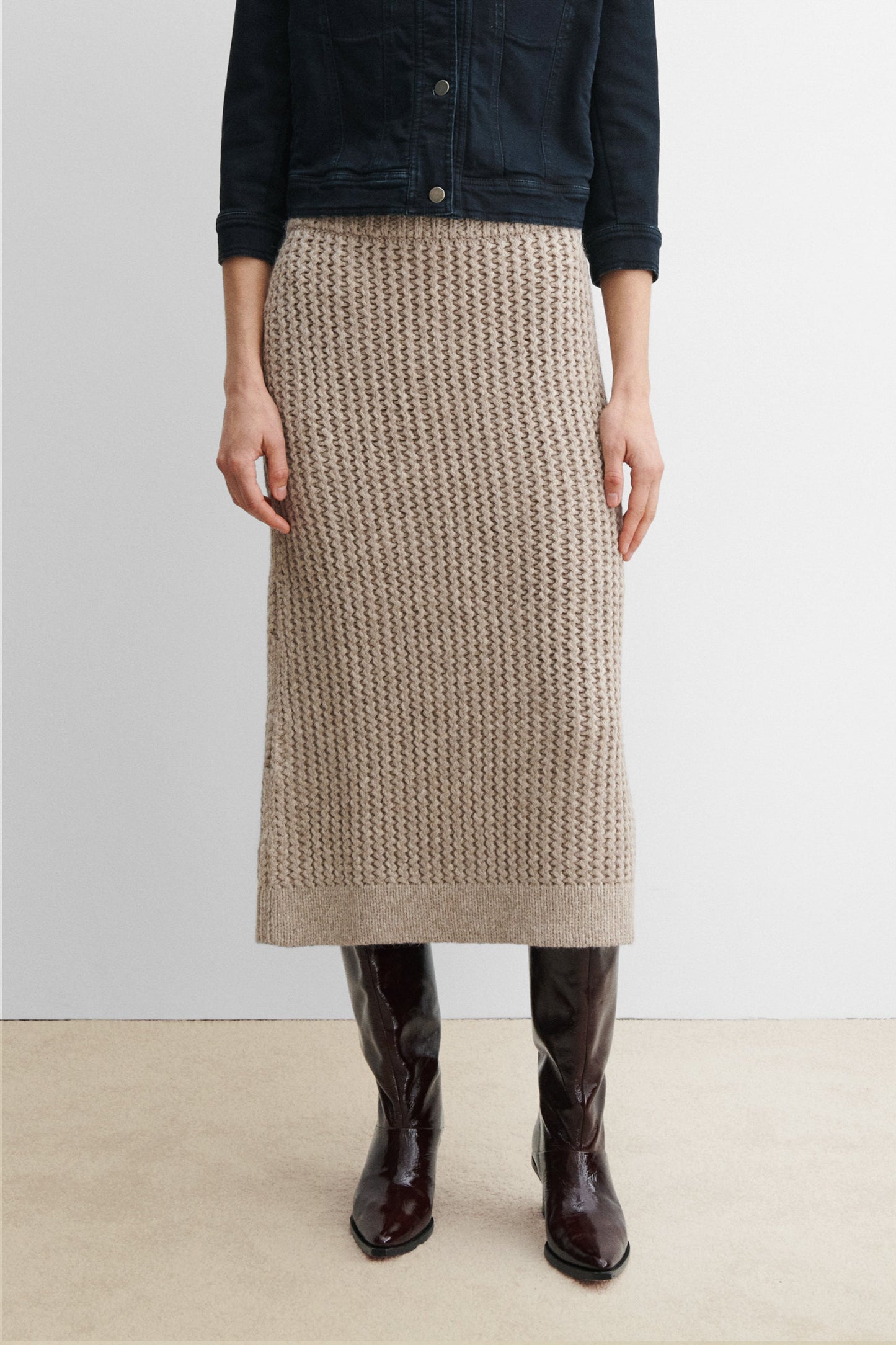 Rachel Comey | Vlanke Skirt Oatmeal