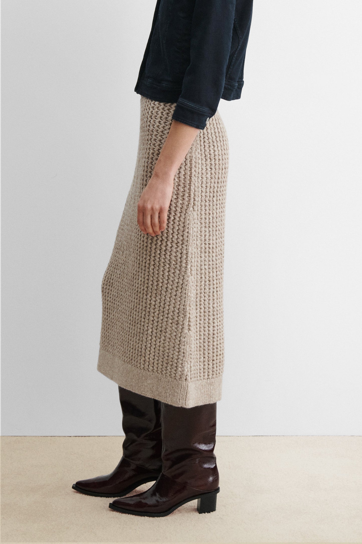 Rachel Comey | Vlanke Skirt Oatmeal