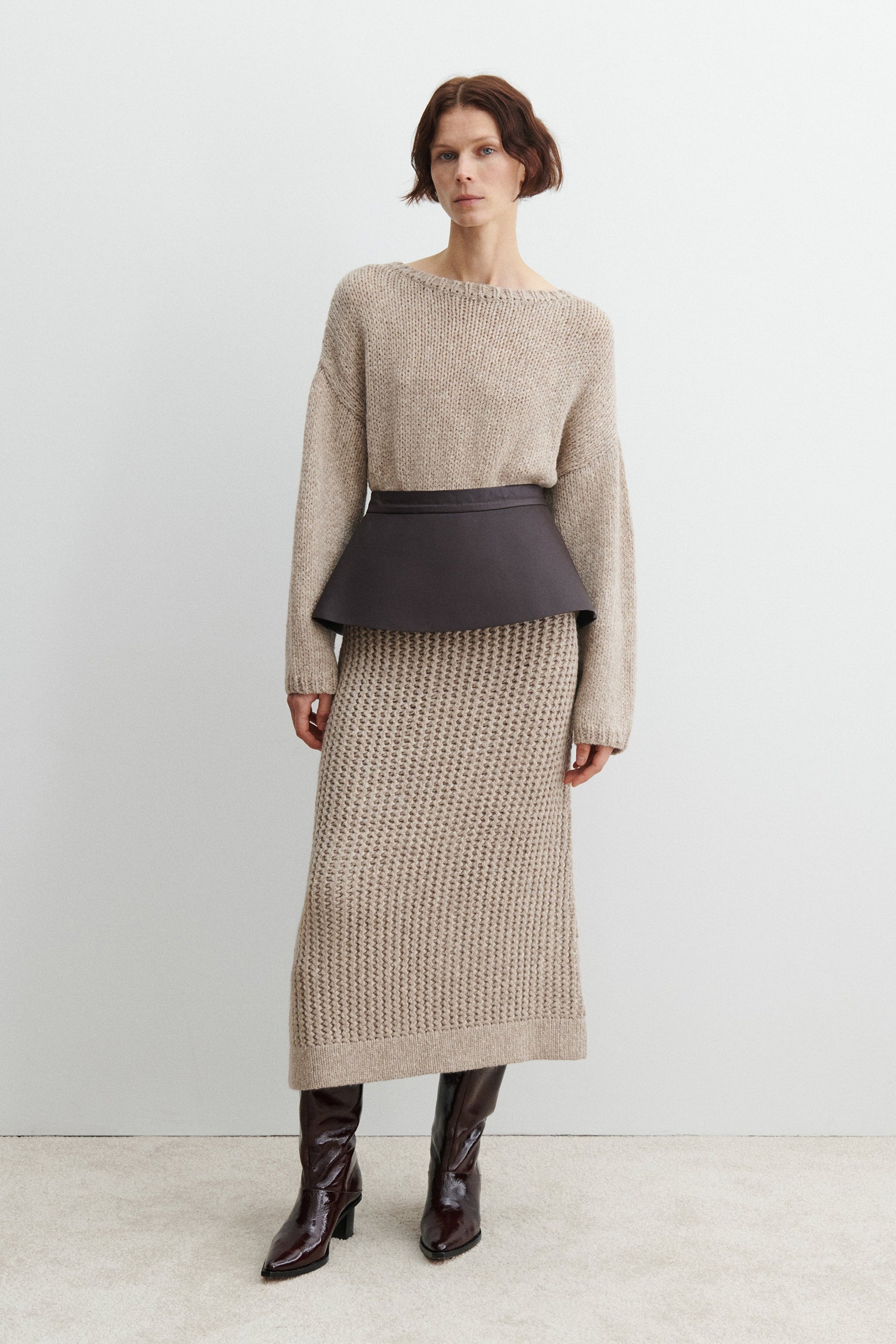 Rachel Comey | Vlanke Skirt Oatmeal