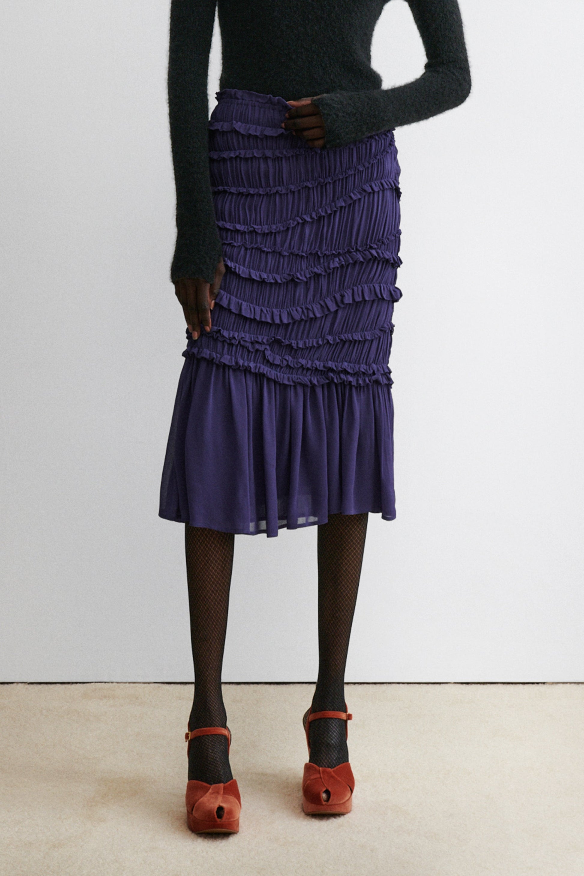 Rachel Comey | Cavey Skirt Dusty Purple