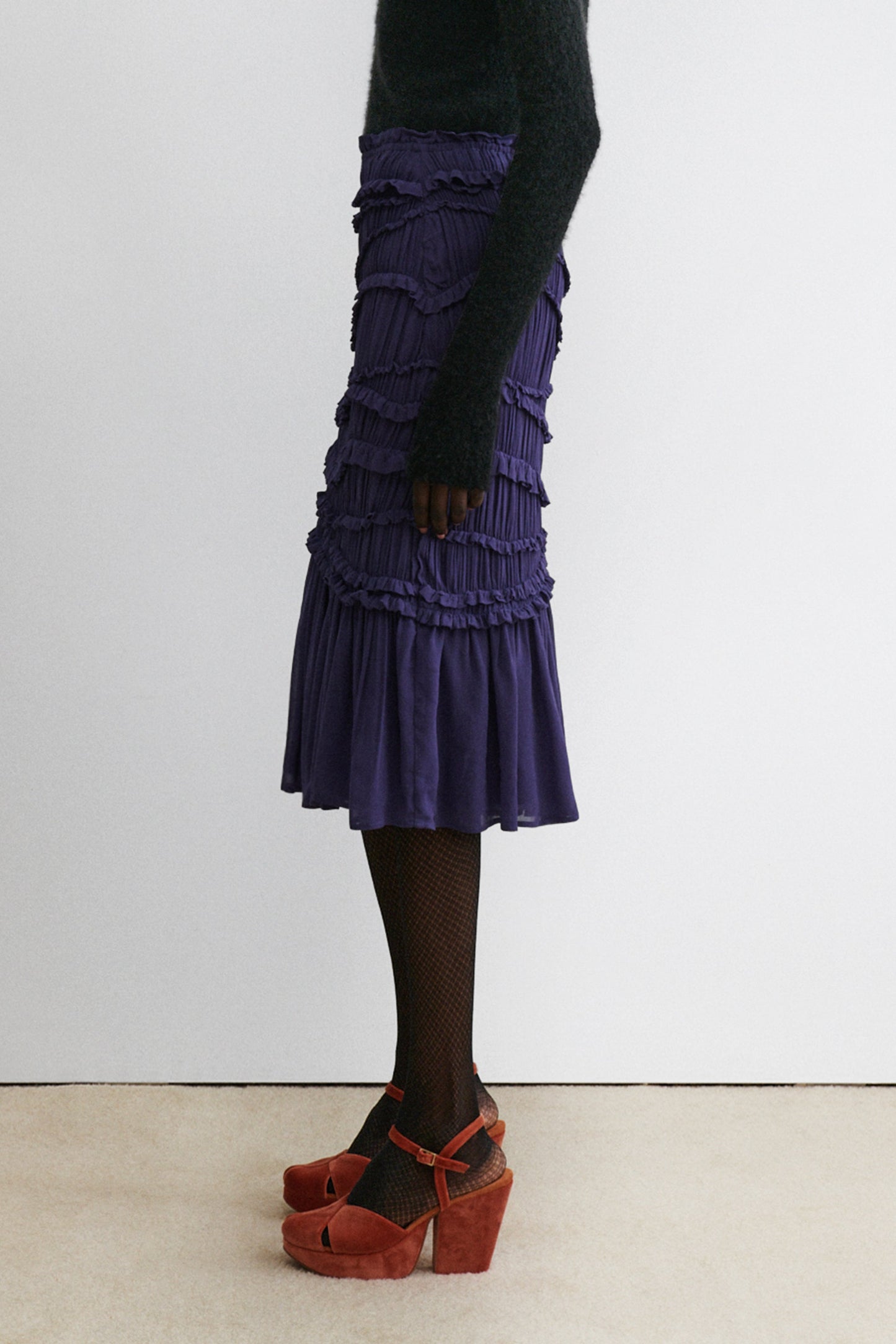 Rachel Comey | Cavey Skirt Dusty Purple