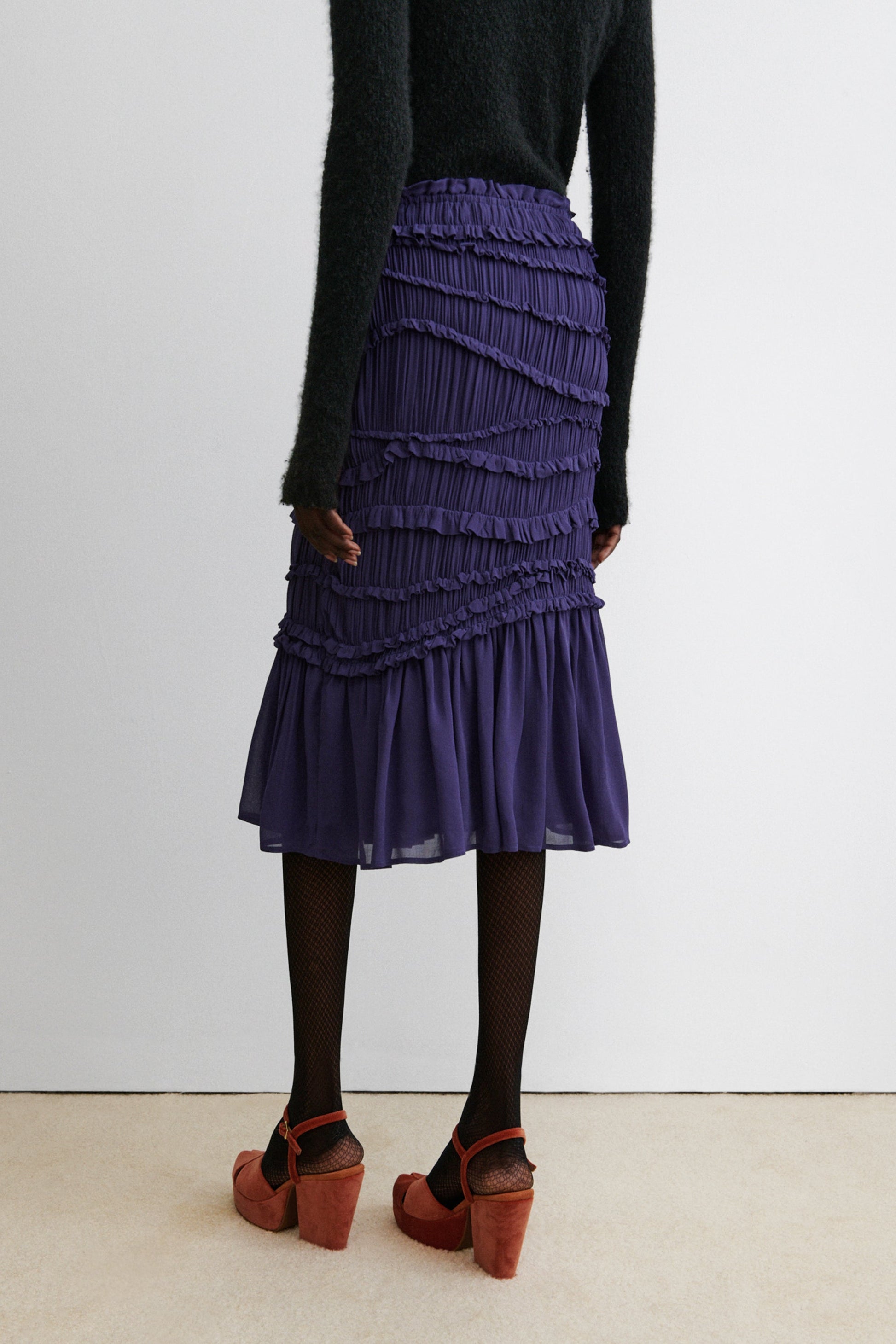 Rachel Comey | Cavey Skirt Dusty Purple