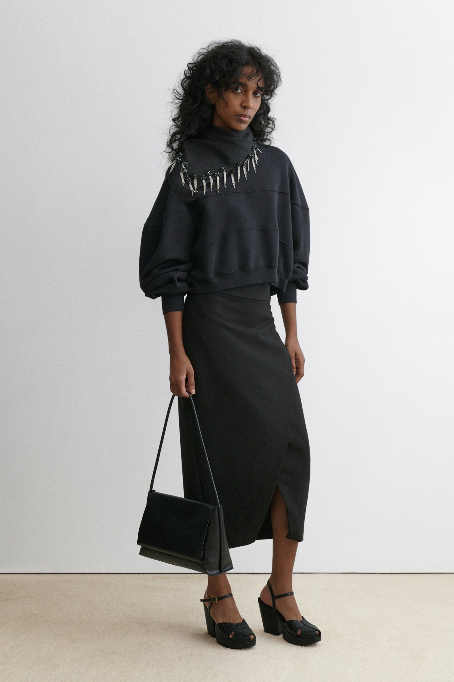 Rachel Comey | Split Skirt Black
