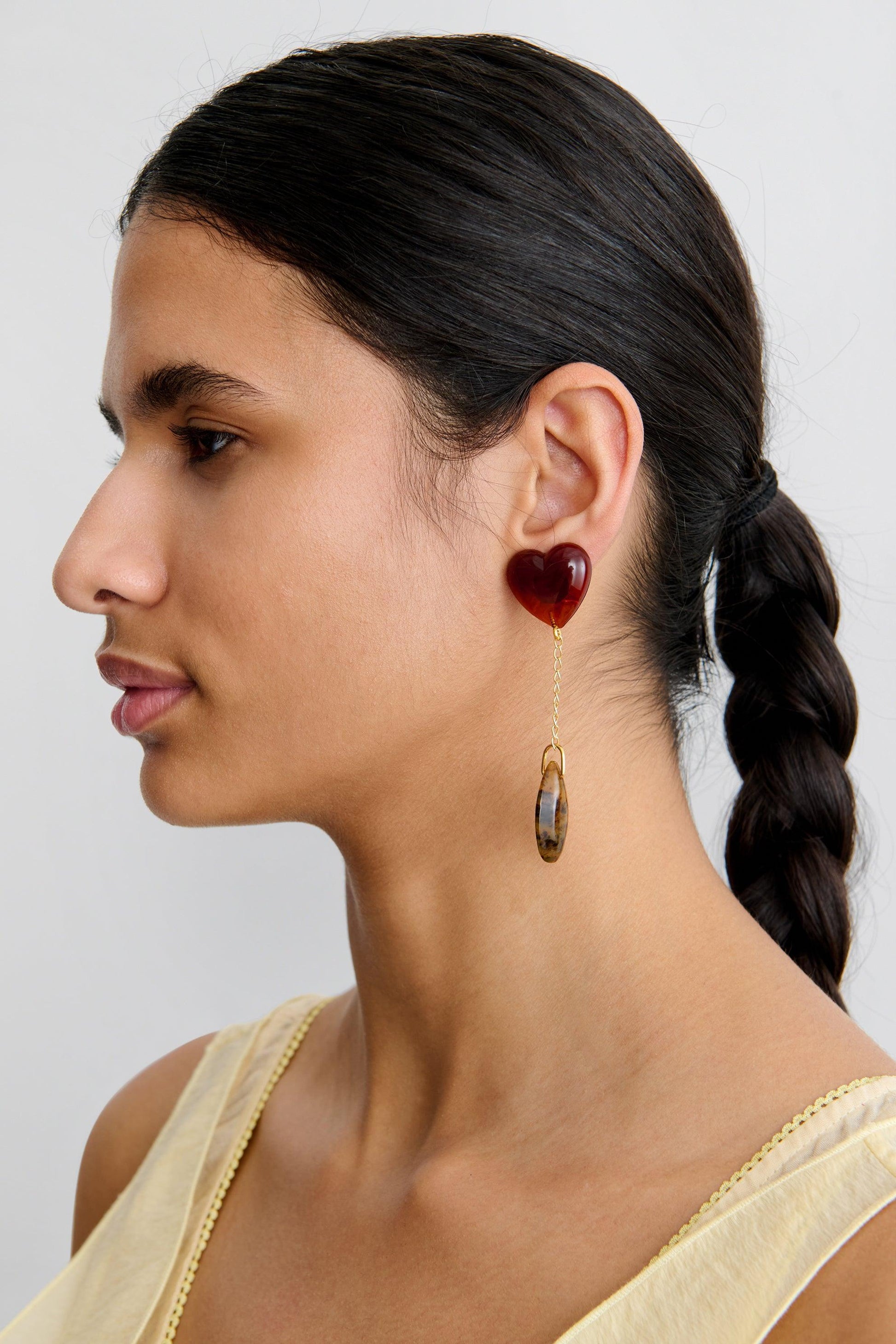 Rachel Comey | Dottie Earring Dark Tortoise Multi