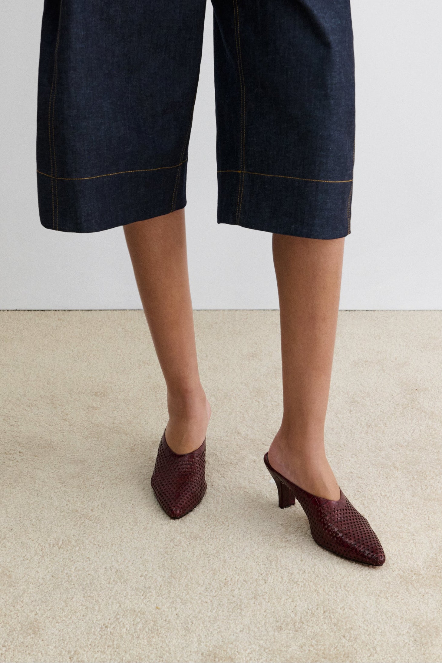 Rachel Comey | Alder Mule (Mini Punch) Merlot