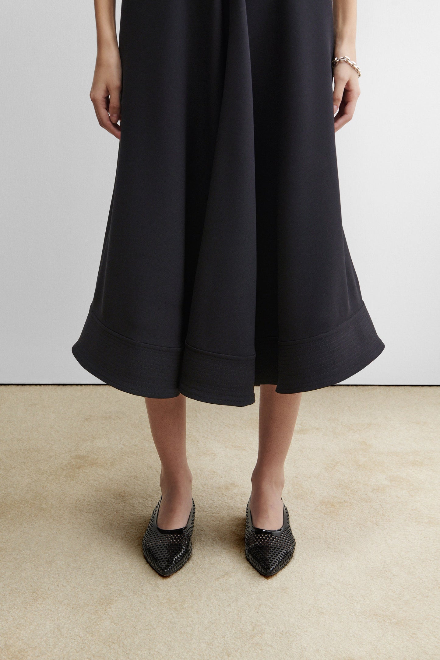 Rachel Comey | Clemmie Flat (Mini Punch) Black
