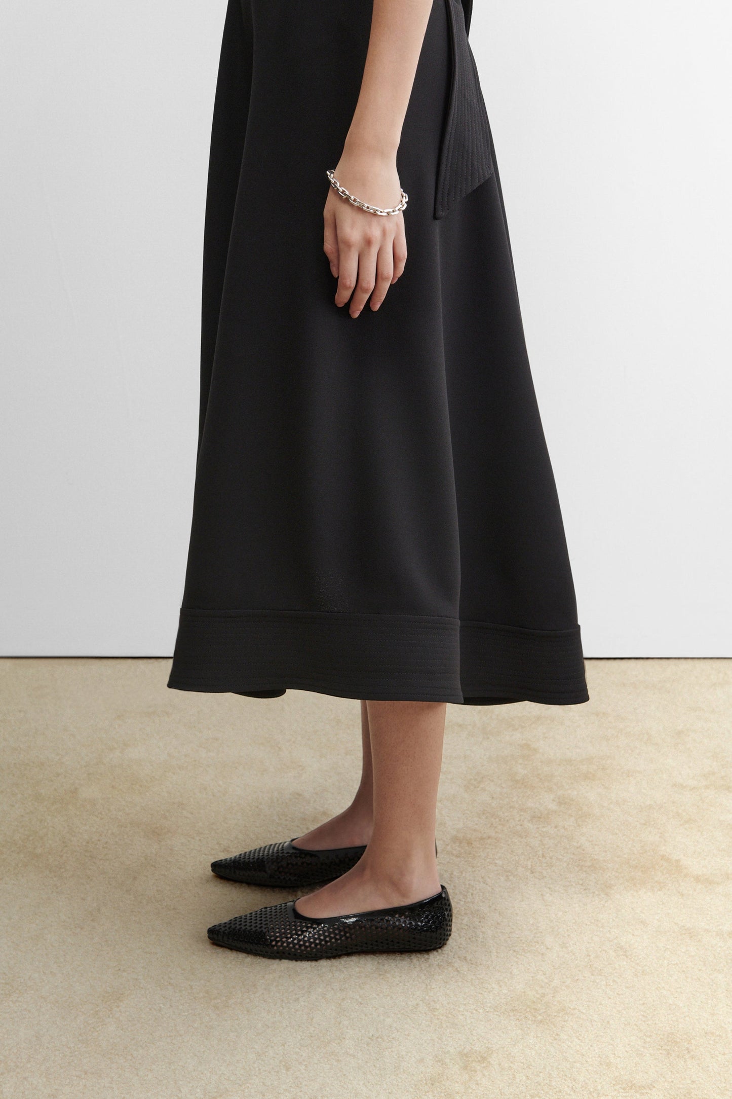 Rachel Comey | Clemmie Flat (Mini Punch) Black