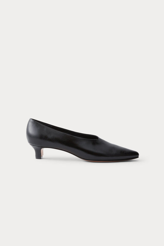 Rachel Comey | Clemmie Kitten Heel (Solid) Black