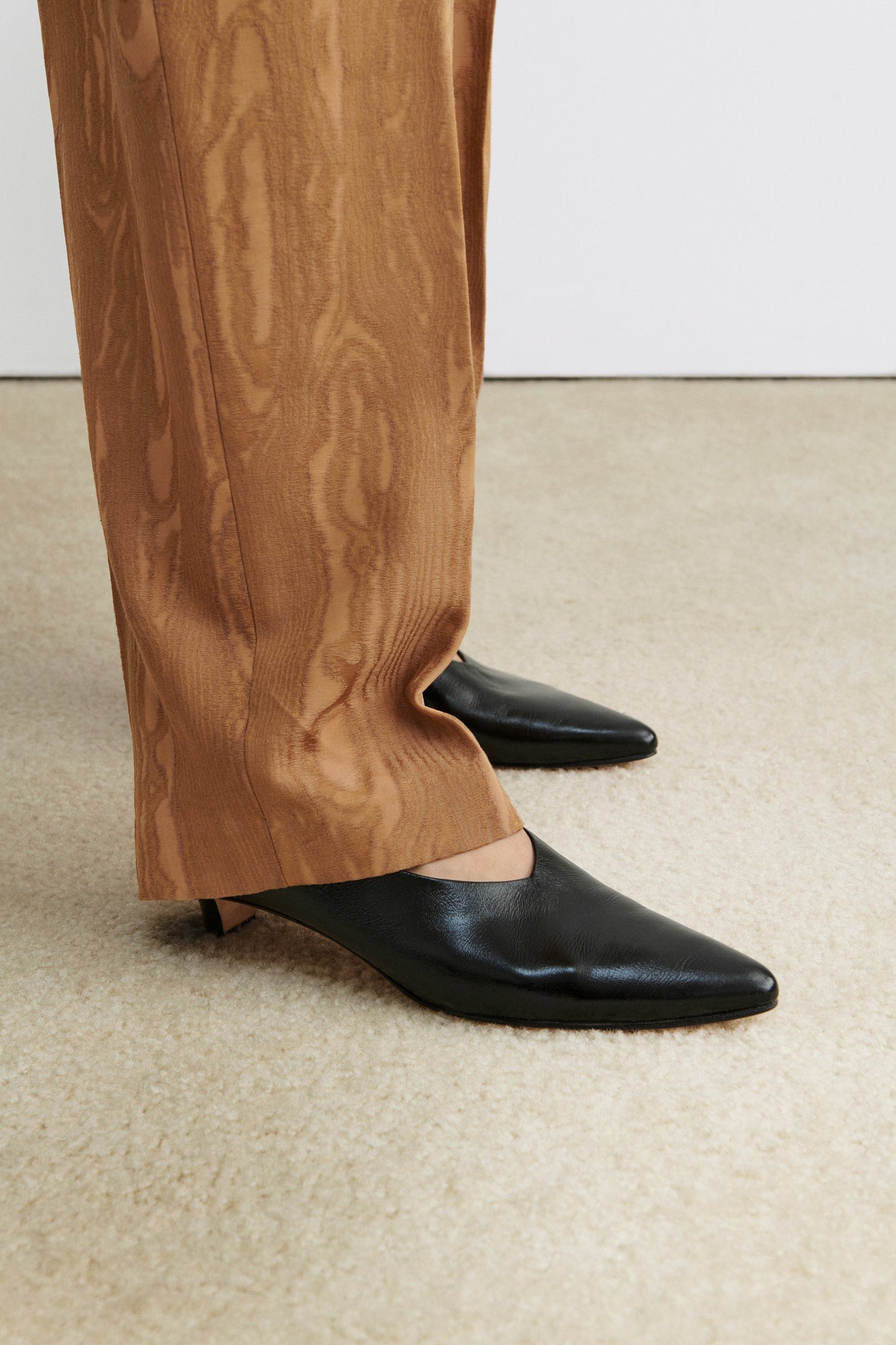 Rachel Comey | Clemmie Kitten Heel (Solid) Black