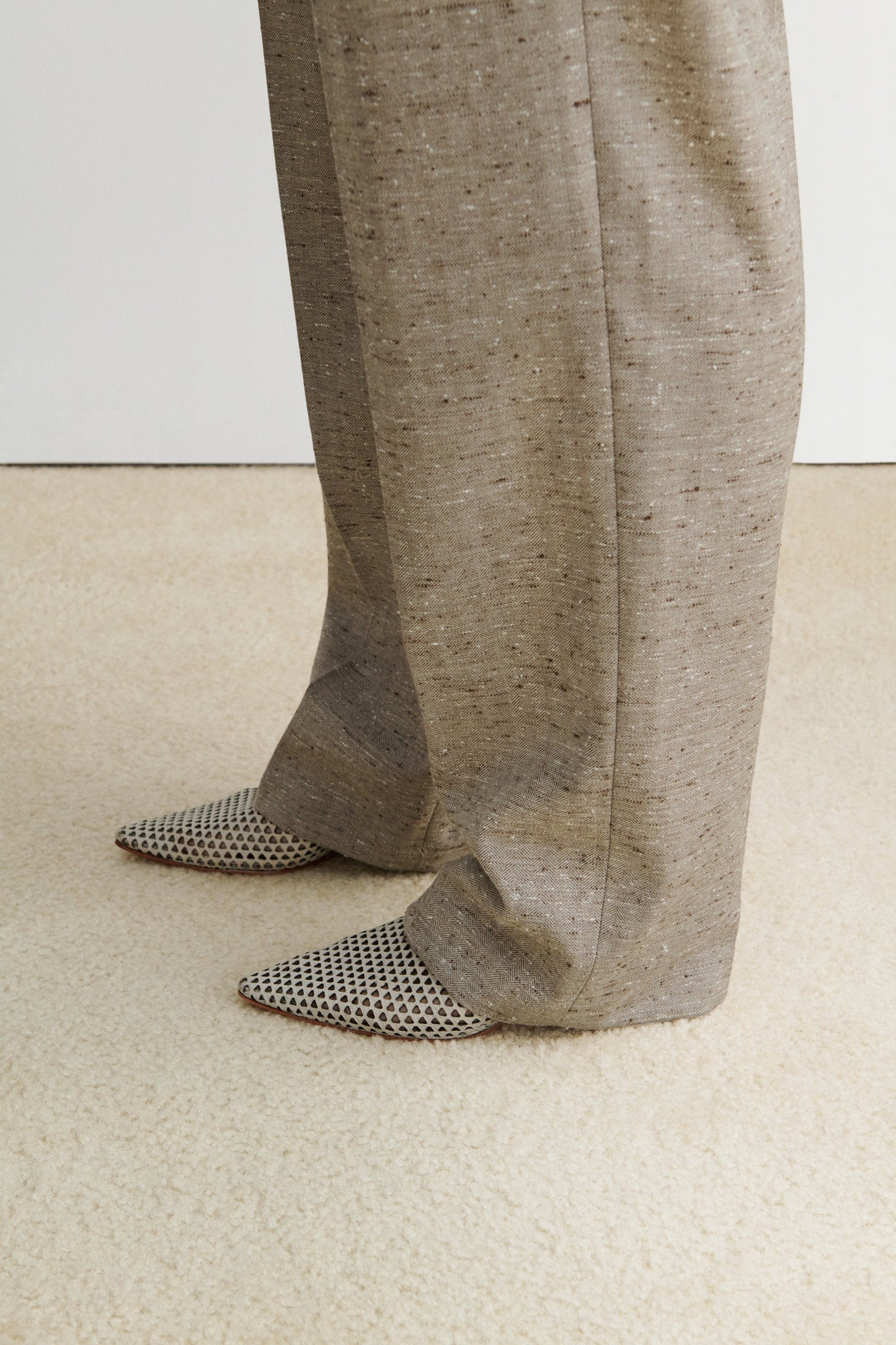 Rachel Comey | Alder Mule (Mini Punch) Ecru