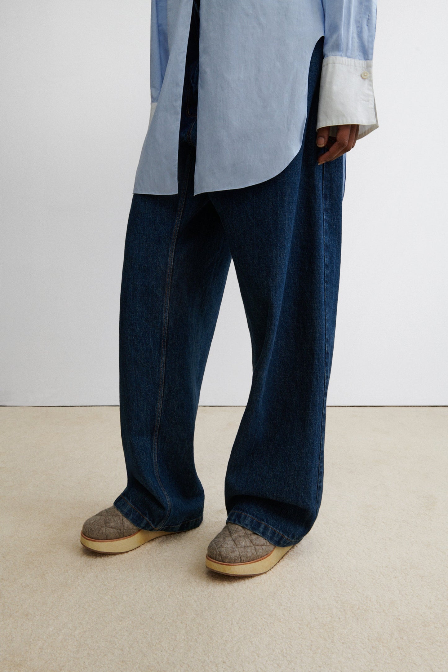 Rachel Comey | Sesley Rocking Mule Grey Melange