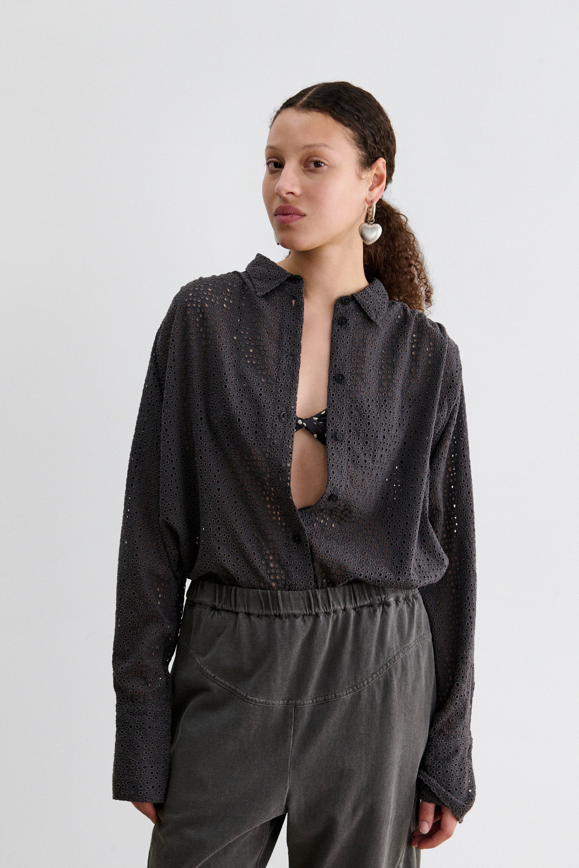 Rachel Comey | Amour Hoop Vintage Silver