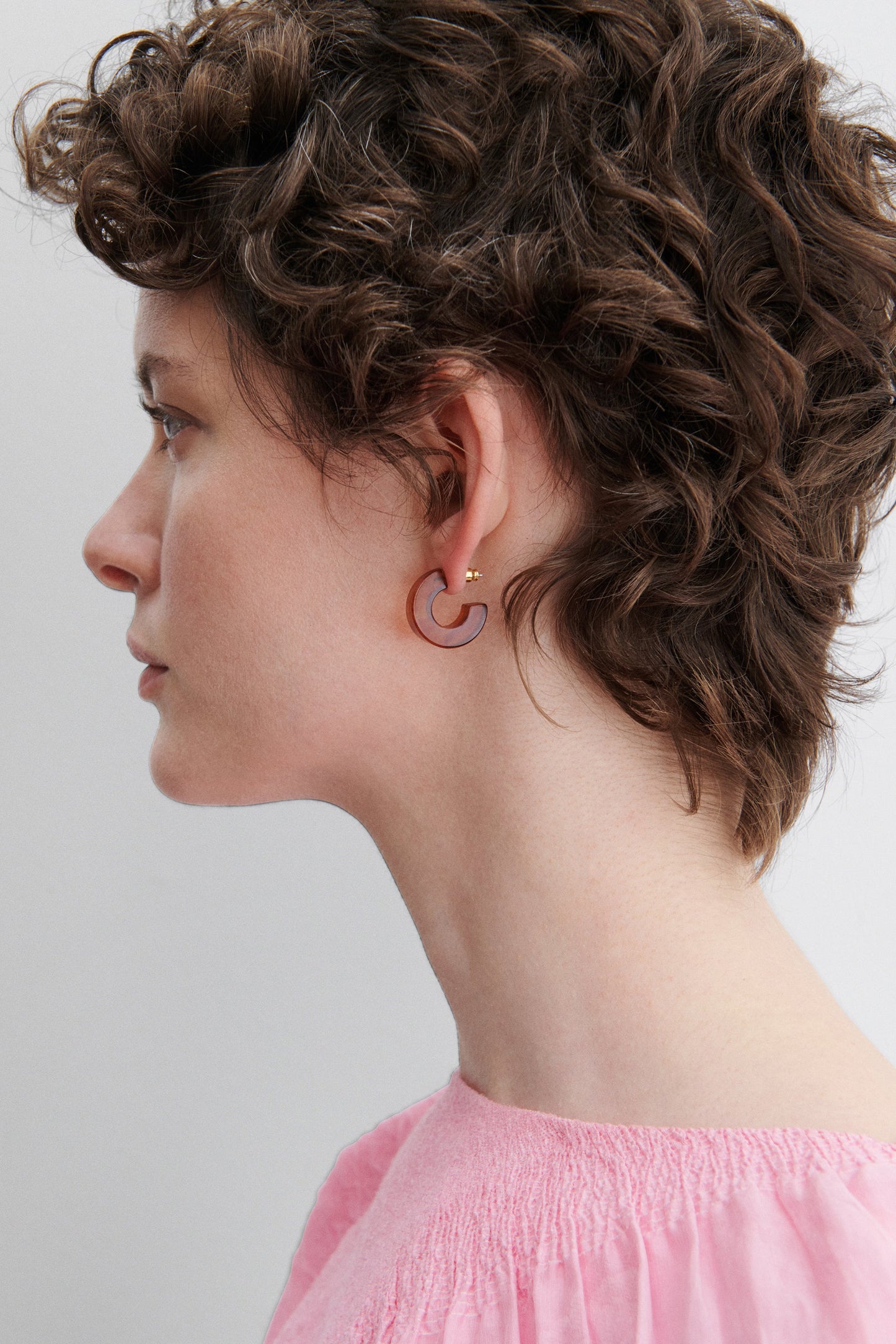 Rachel Comey | Cuba Earring Dark Tortoise