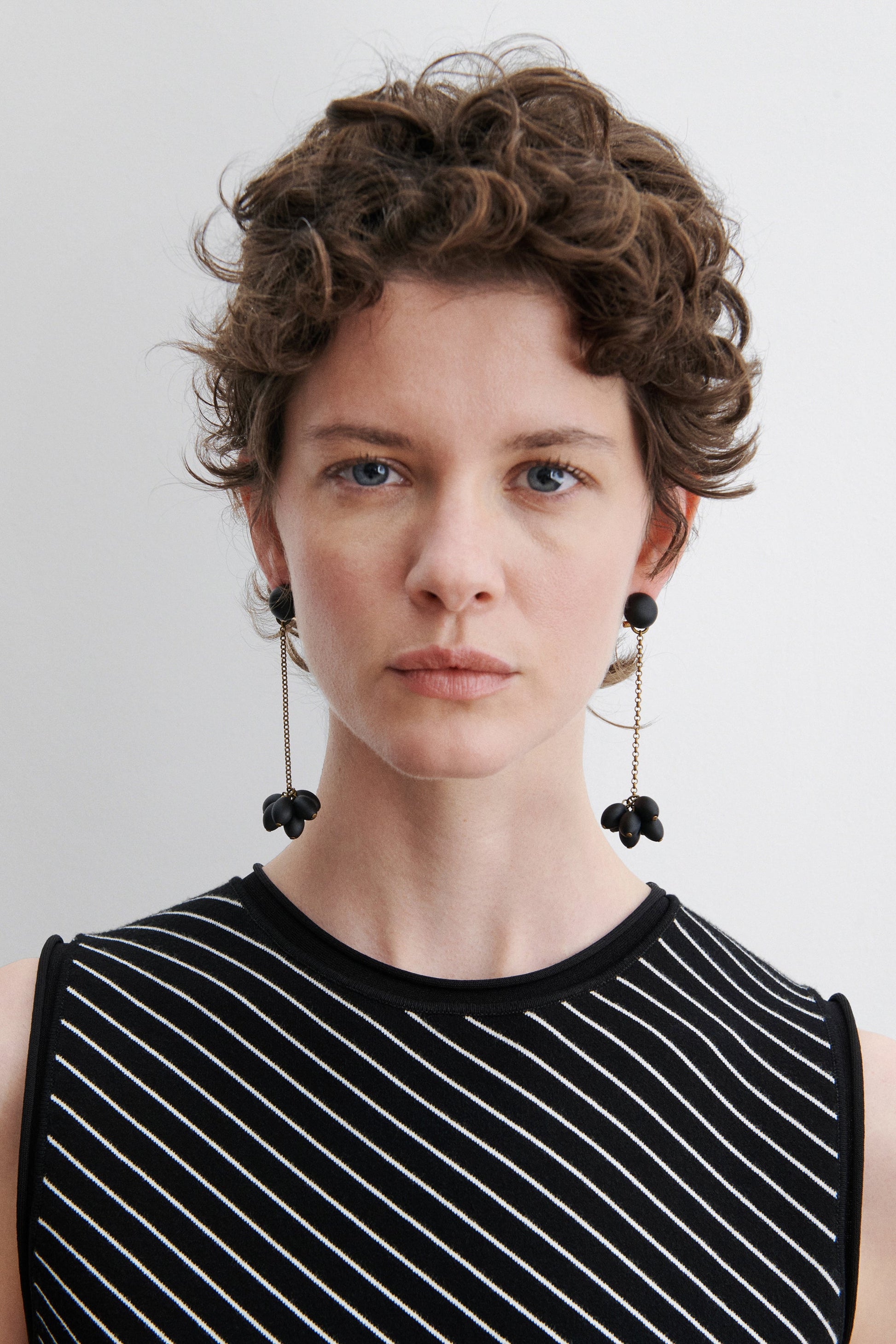 Rachel Comey | Laurel Drop Earring Matte Black