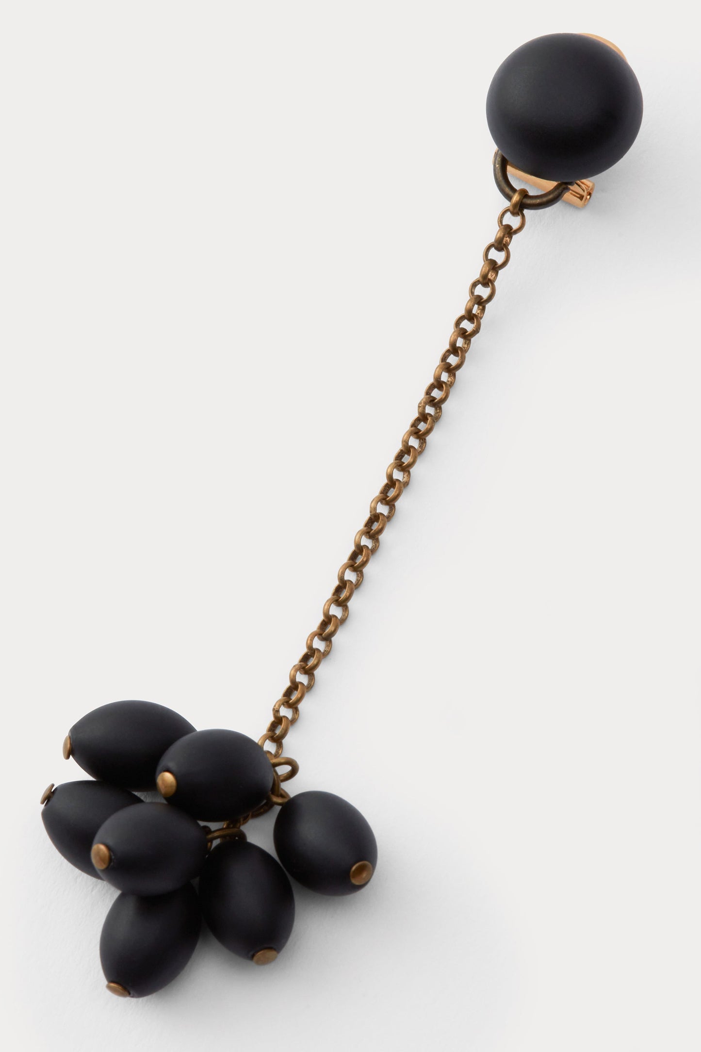 Rachel Comey | Laurel Drop Earring Matte Black