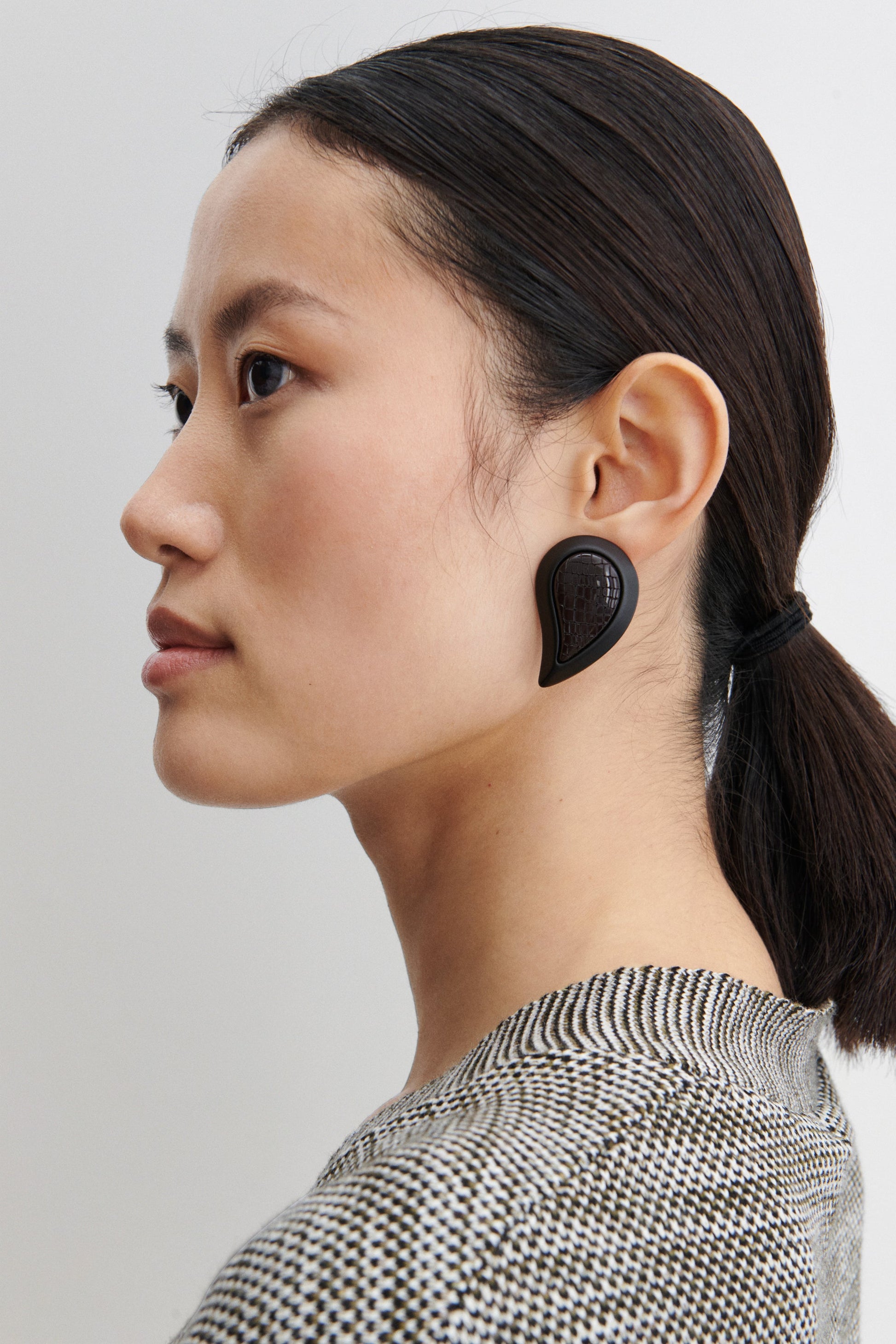 Rachel Comey | Paisley Earring Black Snake