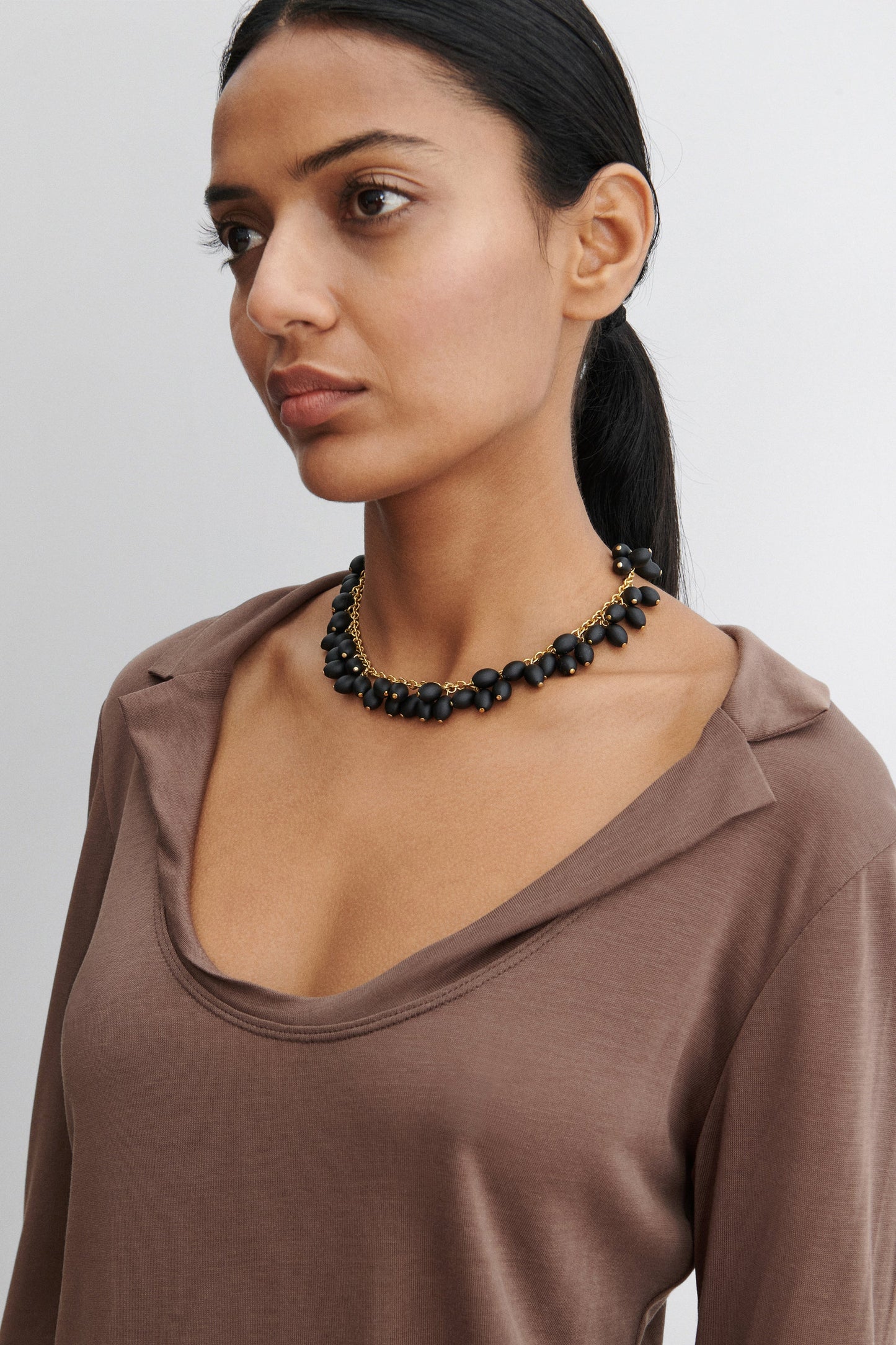 Rachel Comey | Laurel Choker Matte Black
