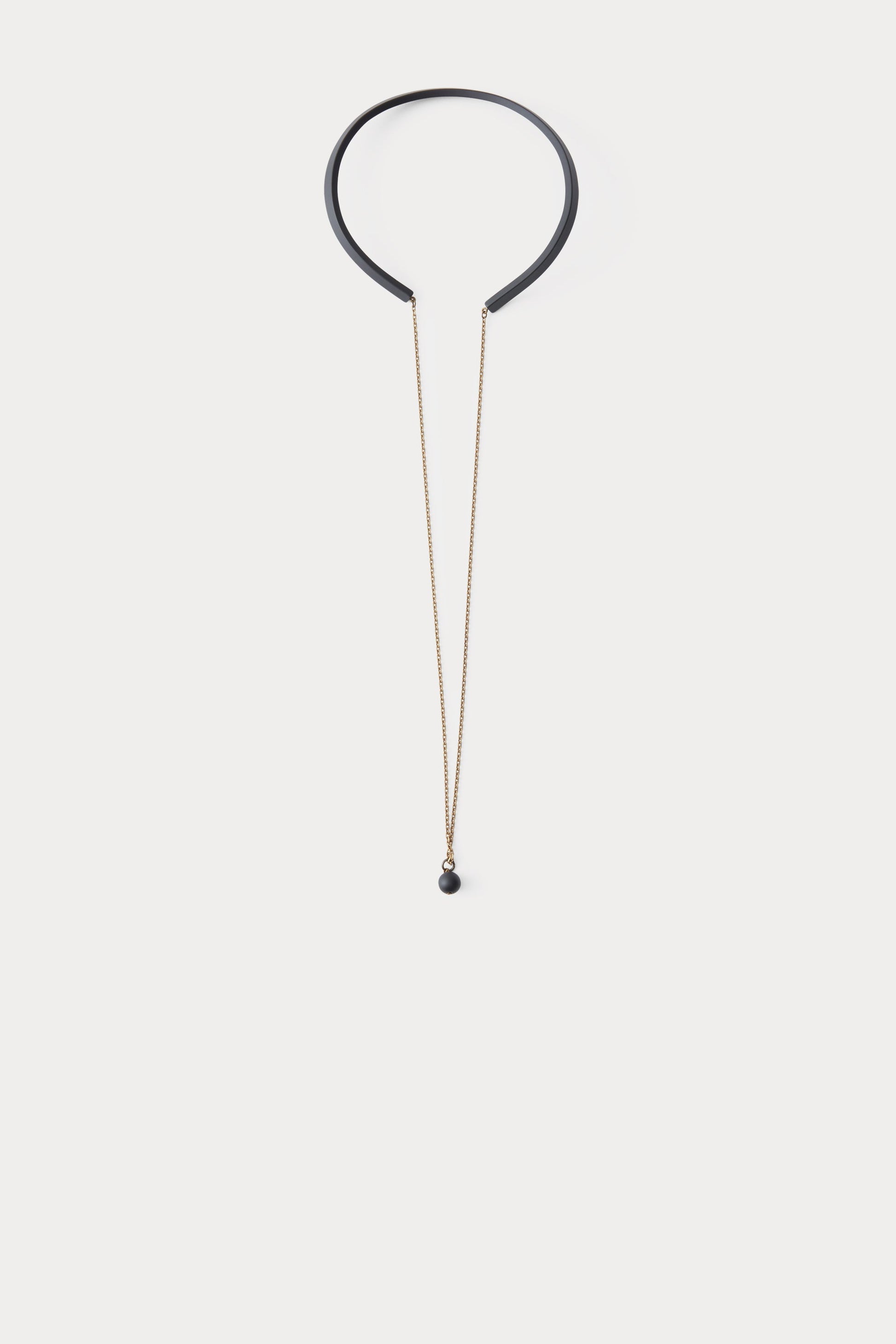 Rachel Comey | Priori Choker with Chain Black Matte