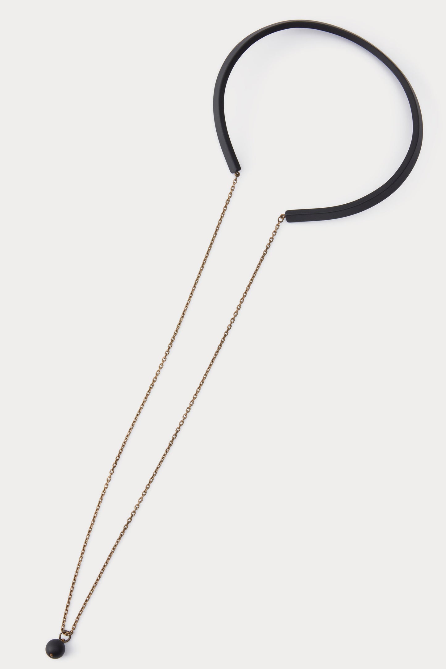 Rachel Comey | Priori Choker with Chain Black Matte