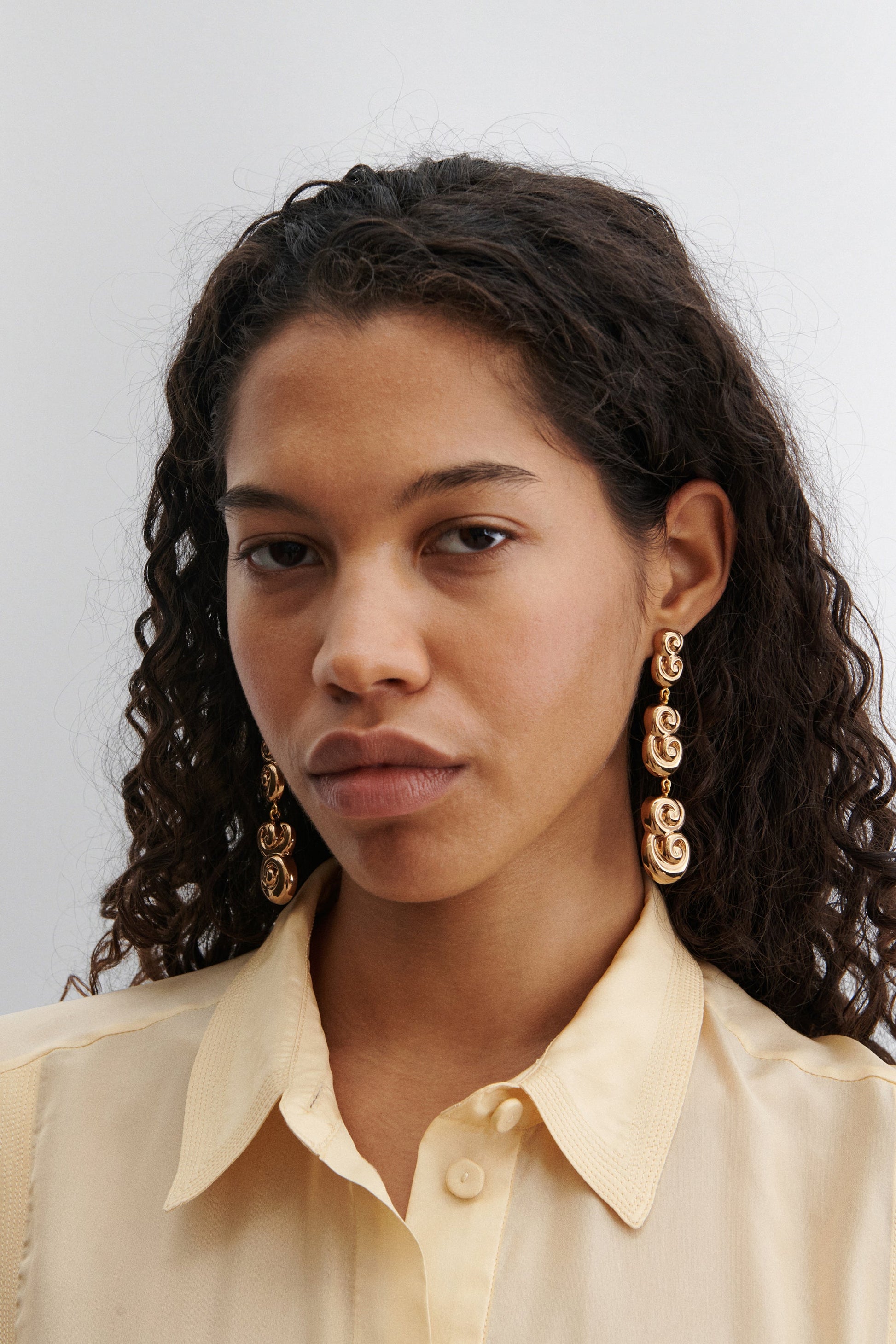 Rachel Comey | Croissant Earring Old Gold
