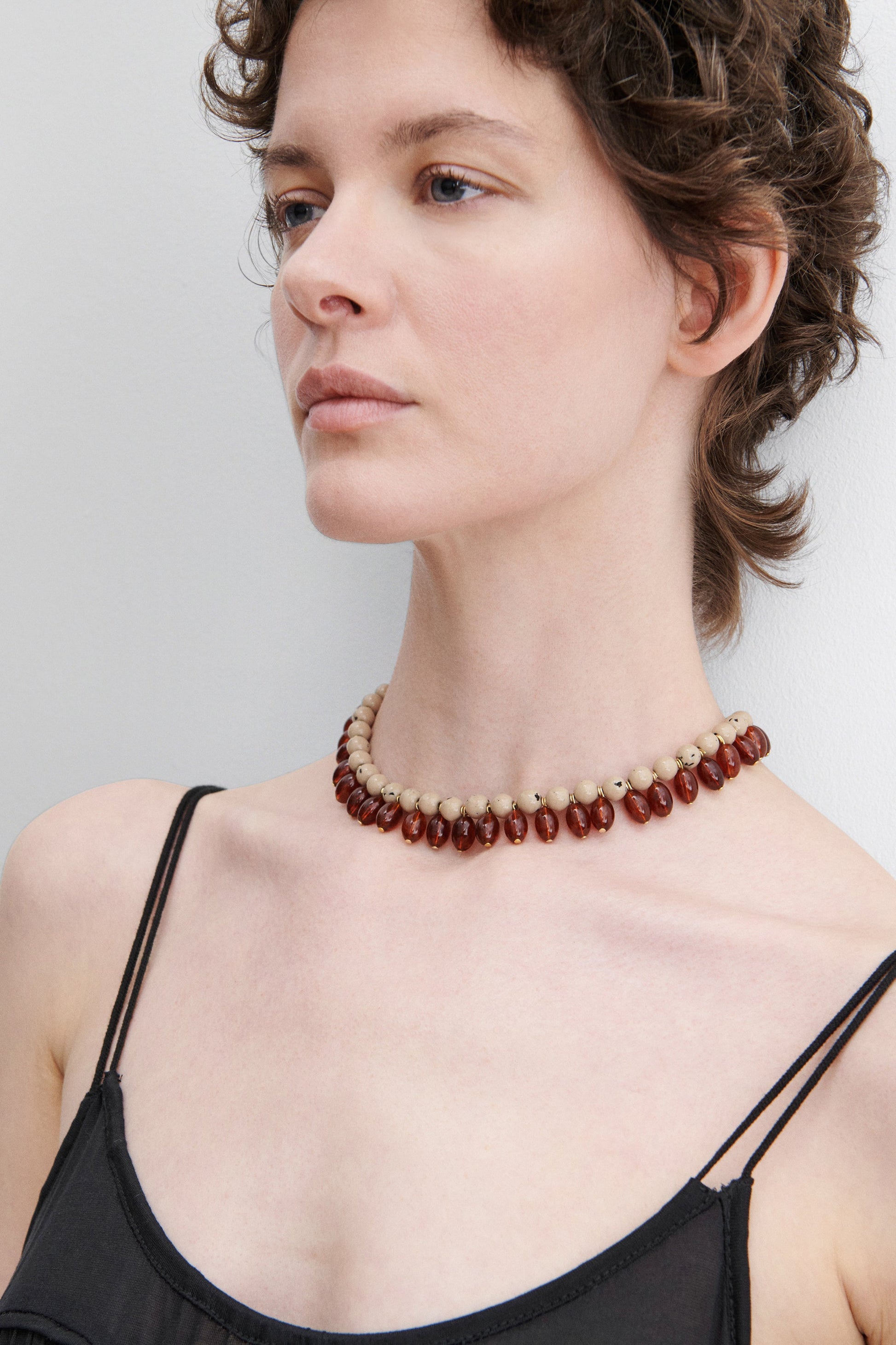 Rachel Comey | Beeman Necklace Dark Tortoise