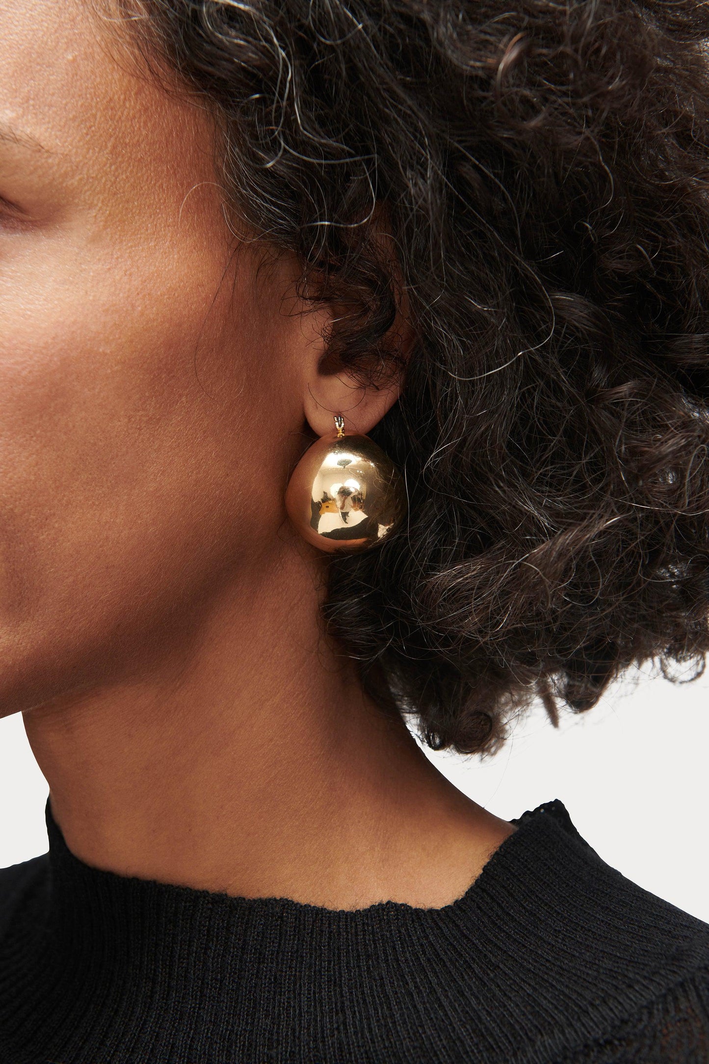 Rachel Comey | Large Keel Hoop Gold