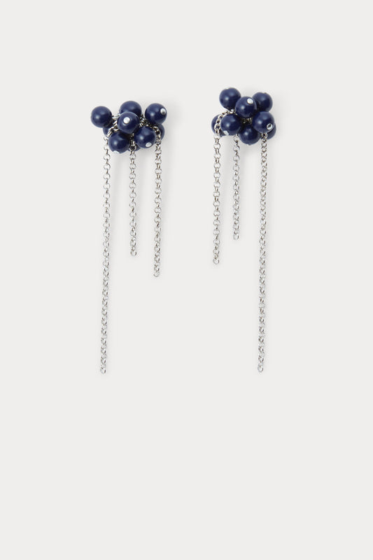 Rachel Comey | Bauble Mesh Earring Navy