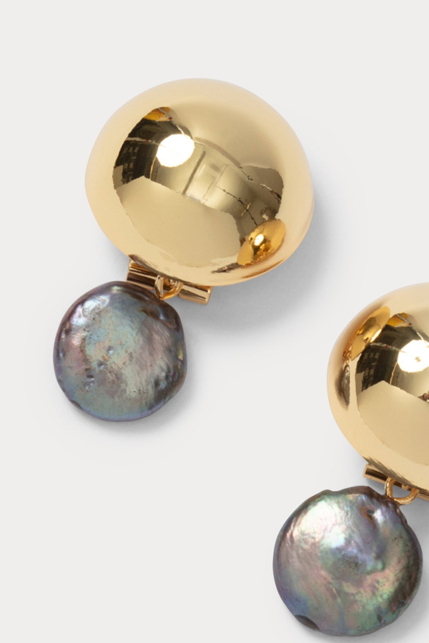 Rachel Comey | Chute Earring Gold-Peacock Pearl